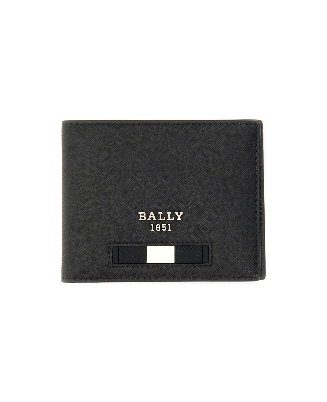 Bally Leather Wallet - BLACK 財布