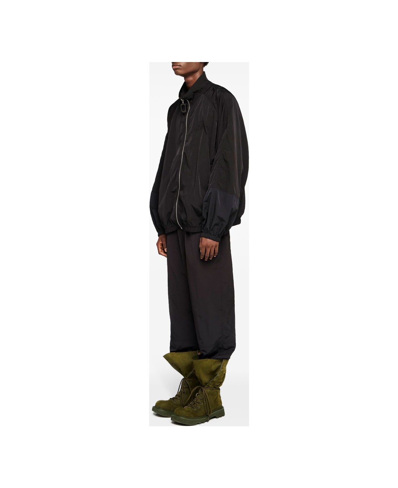 J.W. Anderson Jw Anderson Sports Trousers With Inserts - Black