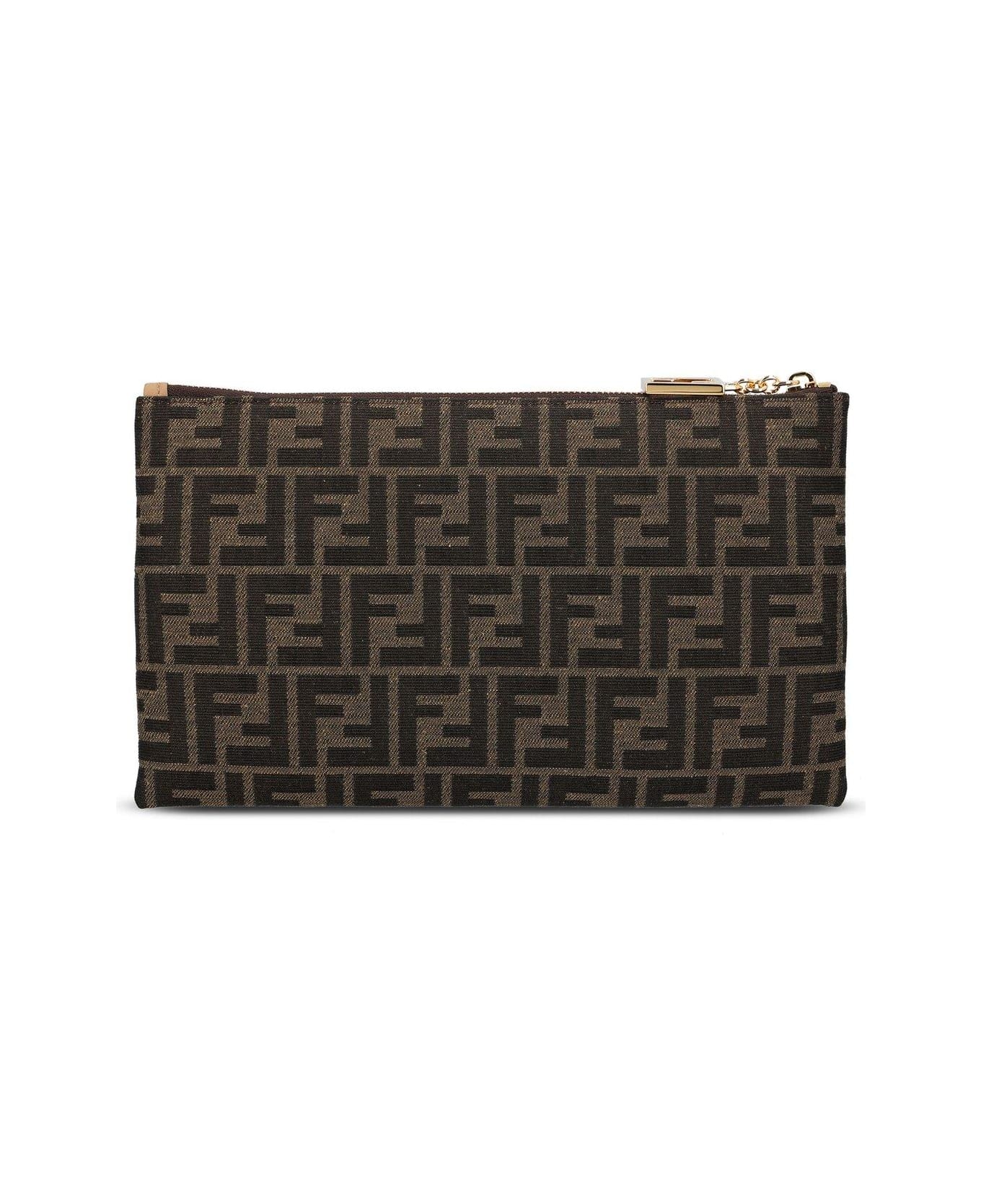 Fendi Flat Baguette Medium Pouch - Tab.mr+sand+os