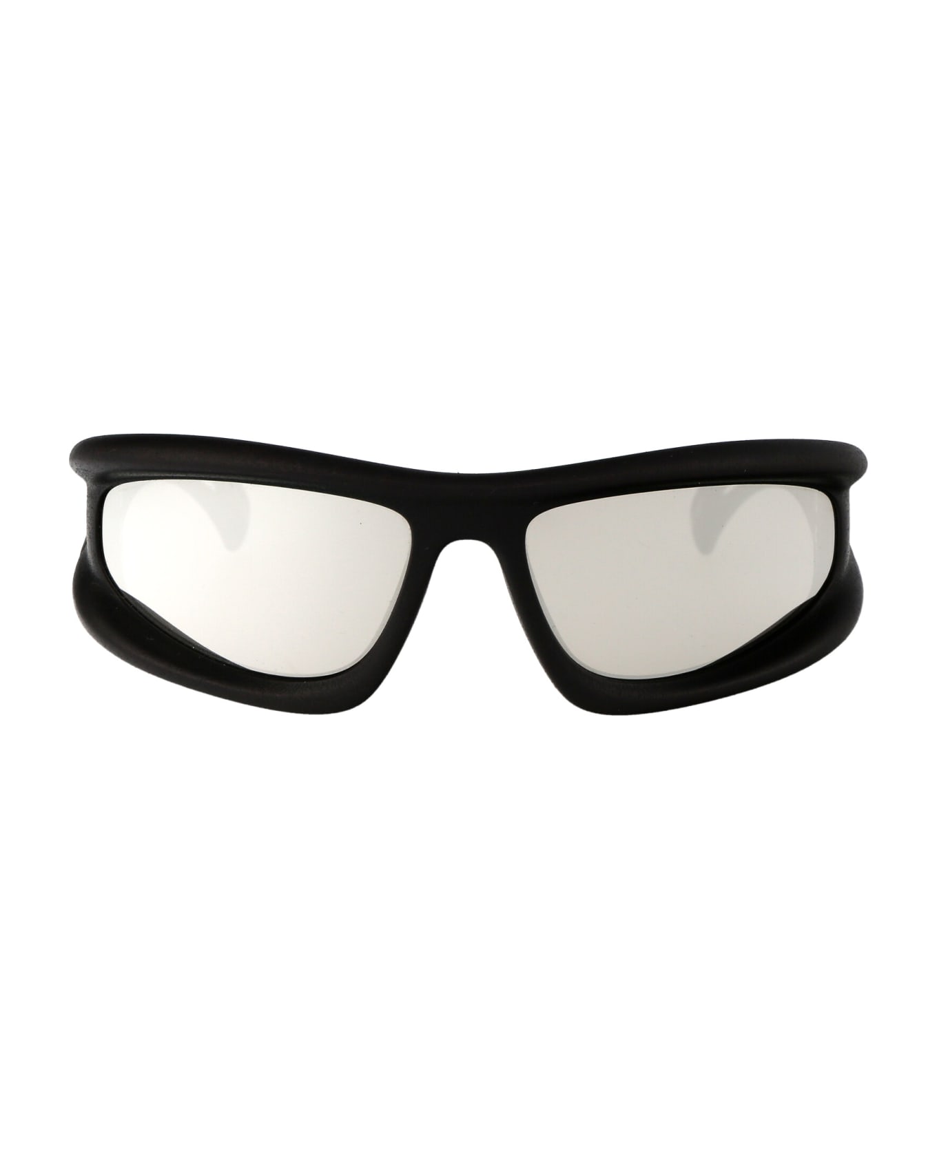 Mykita Marfa X Indice Sunglasses - 354 MD1 Pitch Black | Silver