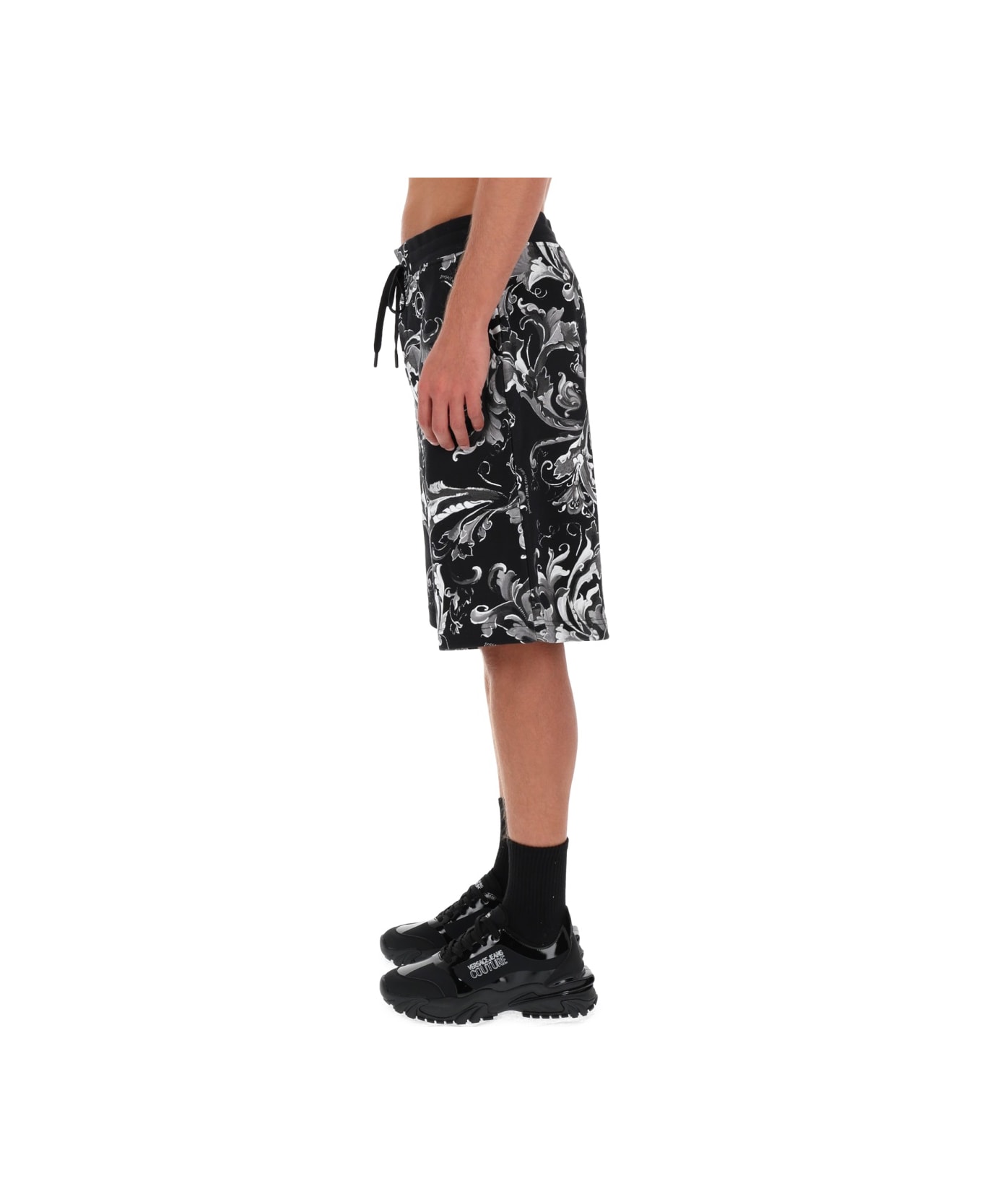 Versace Jeans Couture Short Pocelain Baroque - BLACK