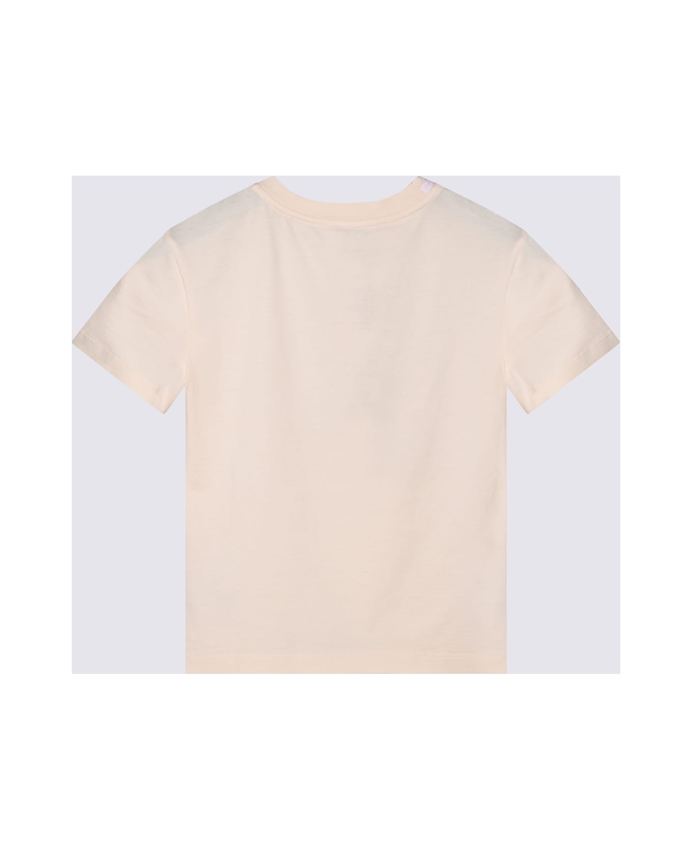 Dolce 
Gabbana Light Pink Cotton T-shirt - Rosa Pallido