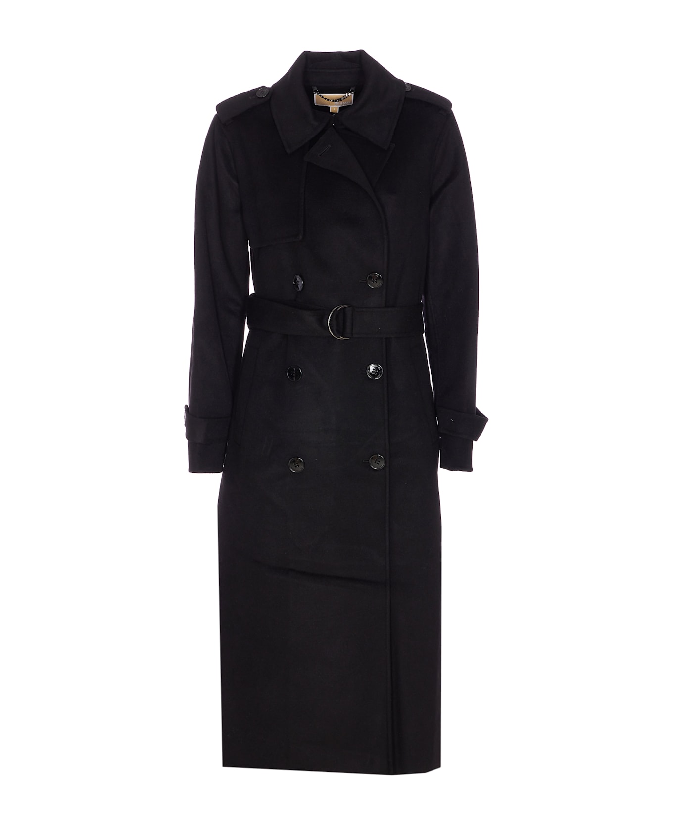 MICHAEL Michael Kors Double Breasted Coat - Black