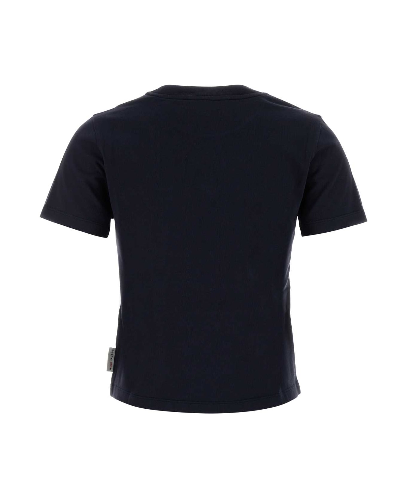 A.P.C. Midnight Blue Cotton A.p.c. X Marc Jacobs T-shirt - DARKNAVY