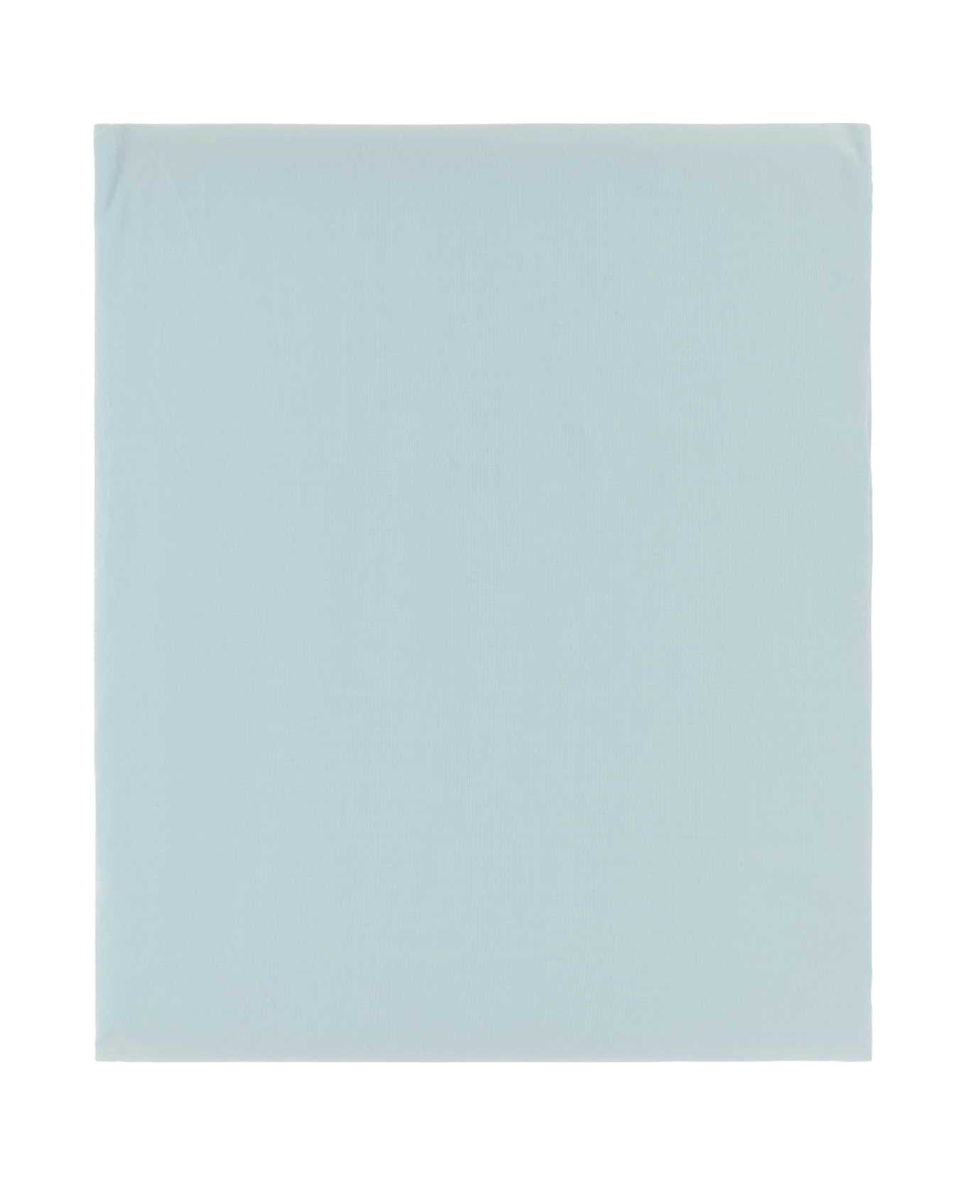 Tekla Light Blue Cotton Duvet Cover - SKYBLUE