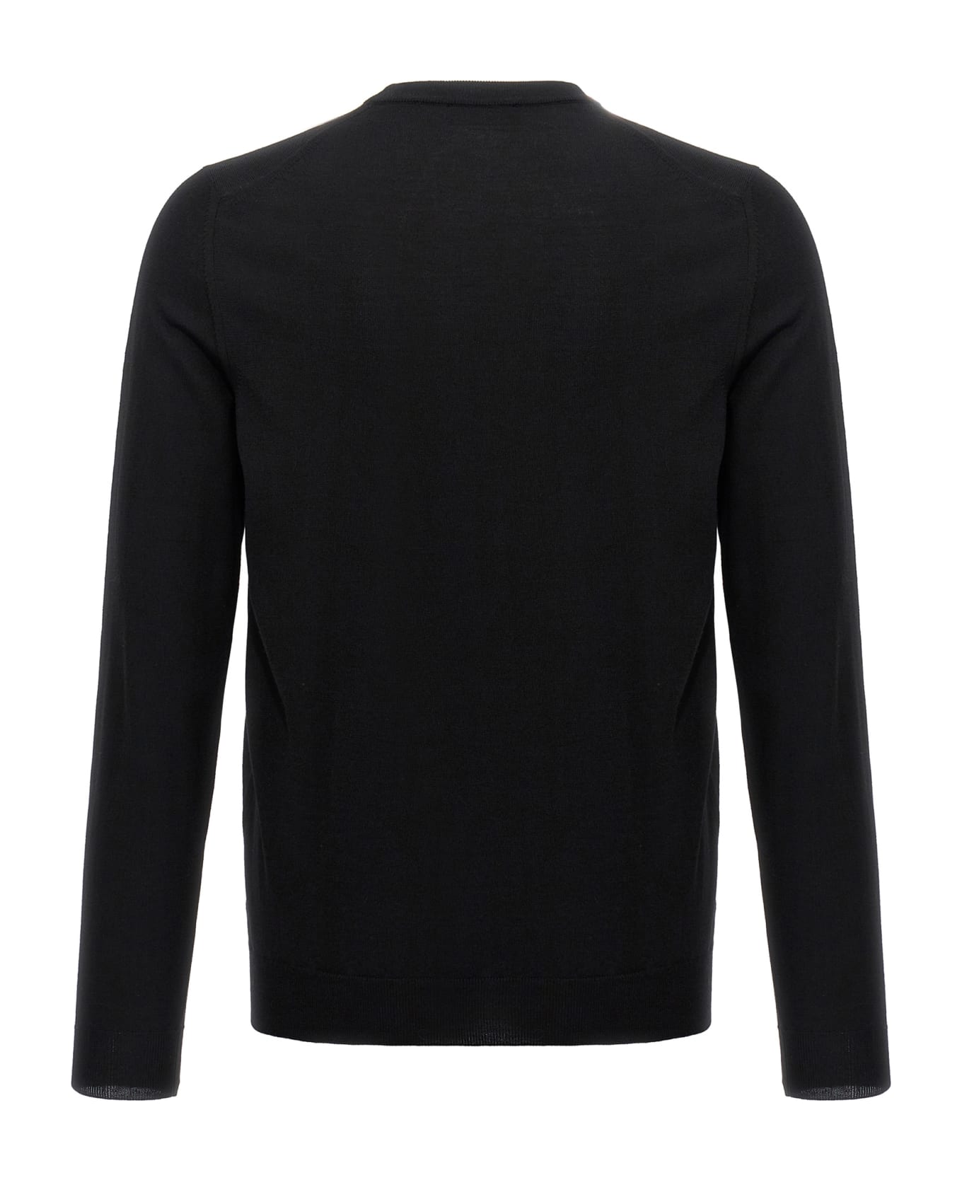 Zanone Wool Sweater - Black  