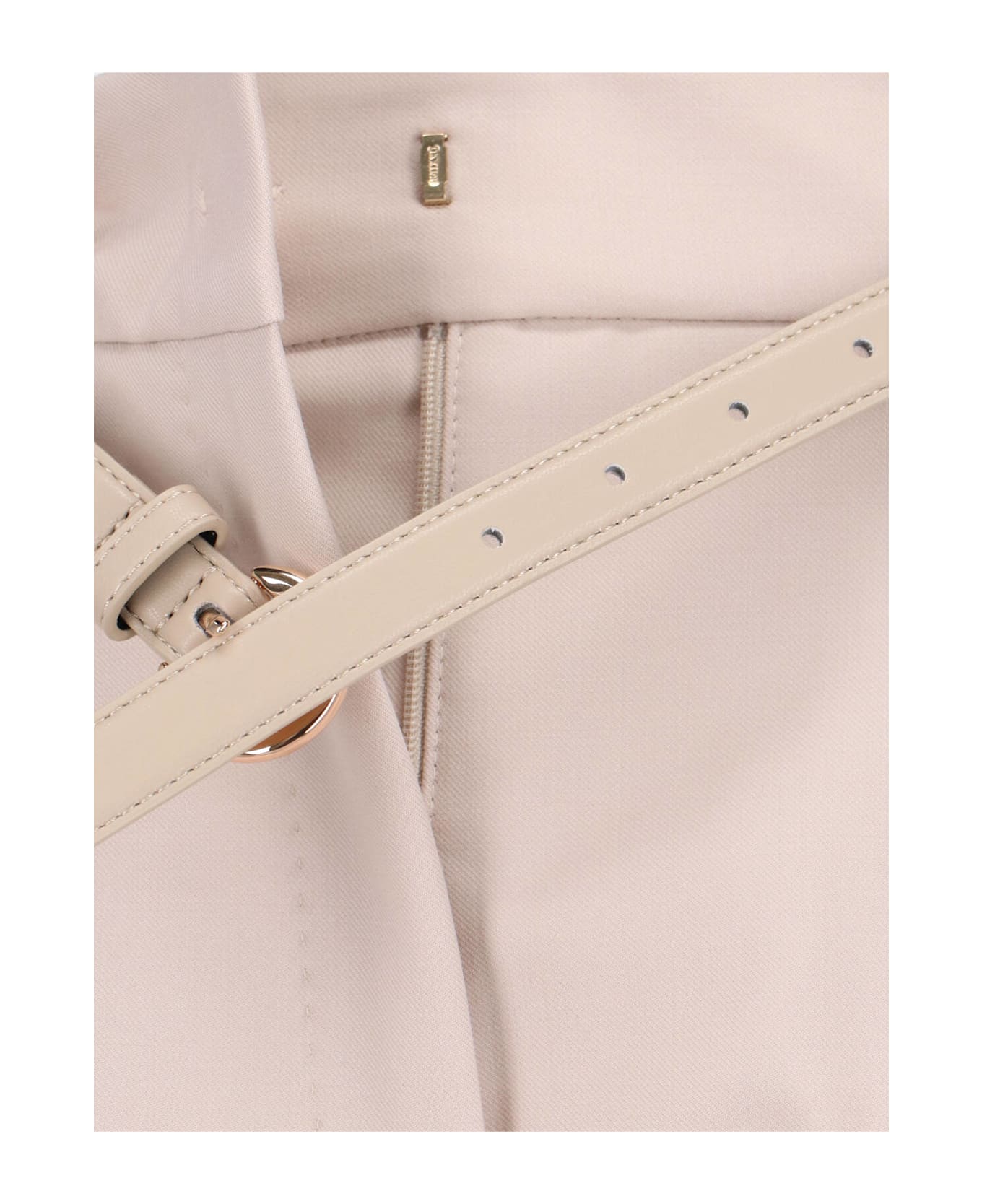 Max Mara Belted Pants - Beige