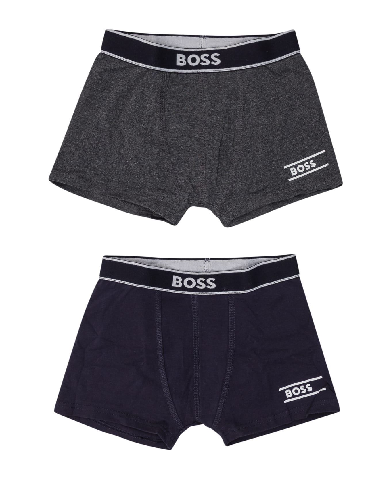 Hugo Boss Set Of 2 Boxer Shorts - MARINE
