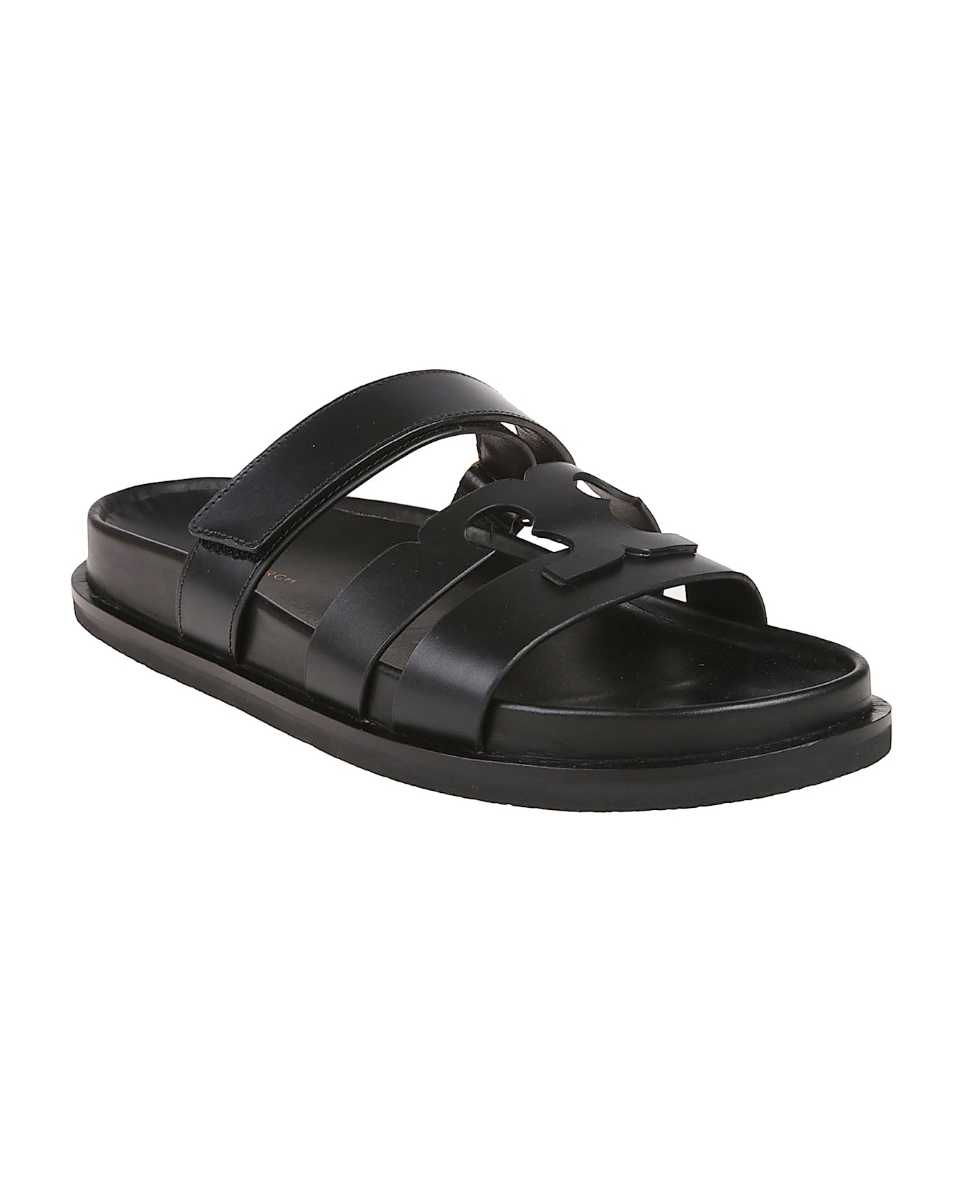 Tory Burch Ines Sport Sliders - Perfect Black