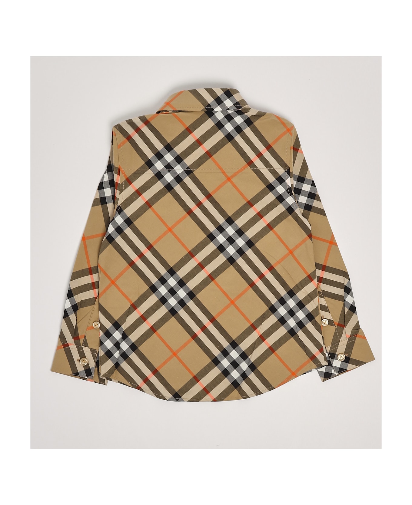 Burberry Owen Shirt Bermuda - CHECK BEIGE