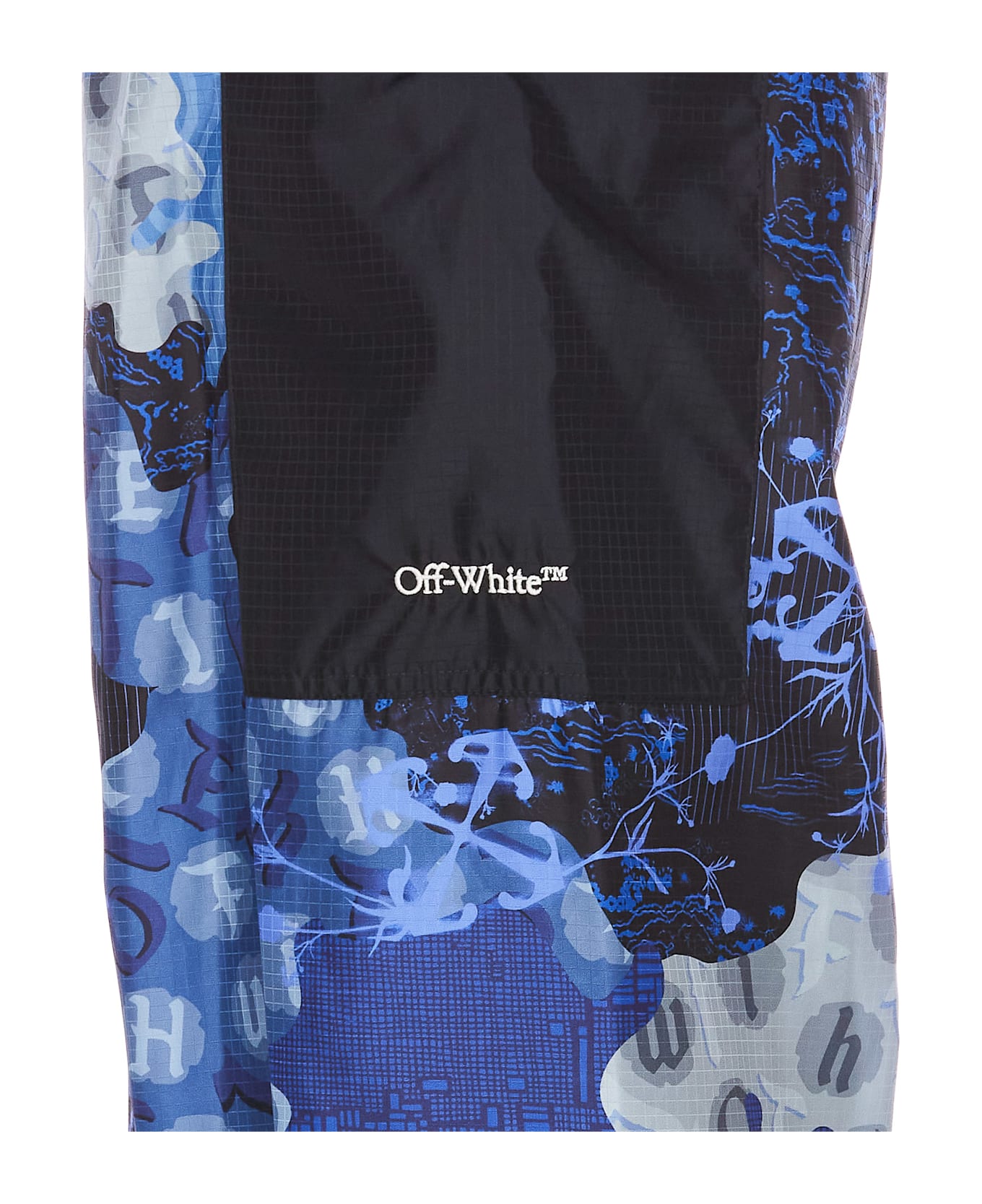 Off-White Camouflage Pants - Blue