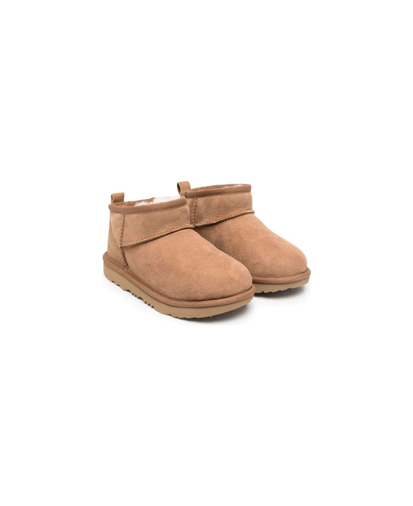 UGG Chestnut Classic Ultra Mini Boots - Beige