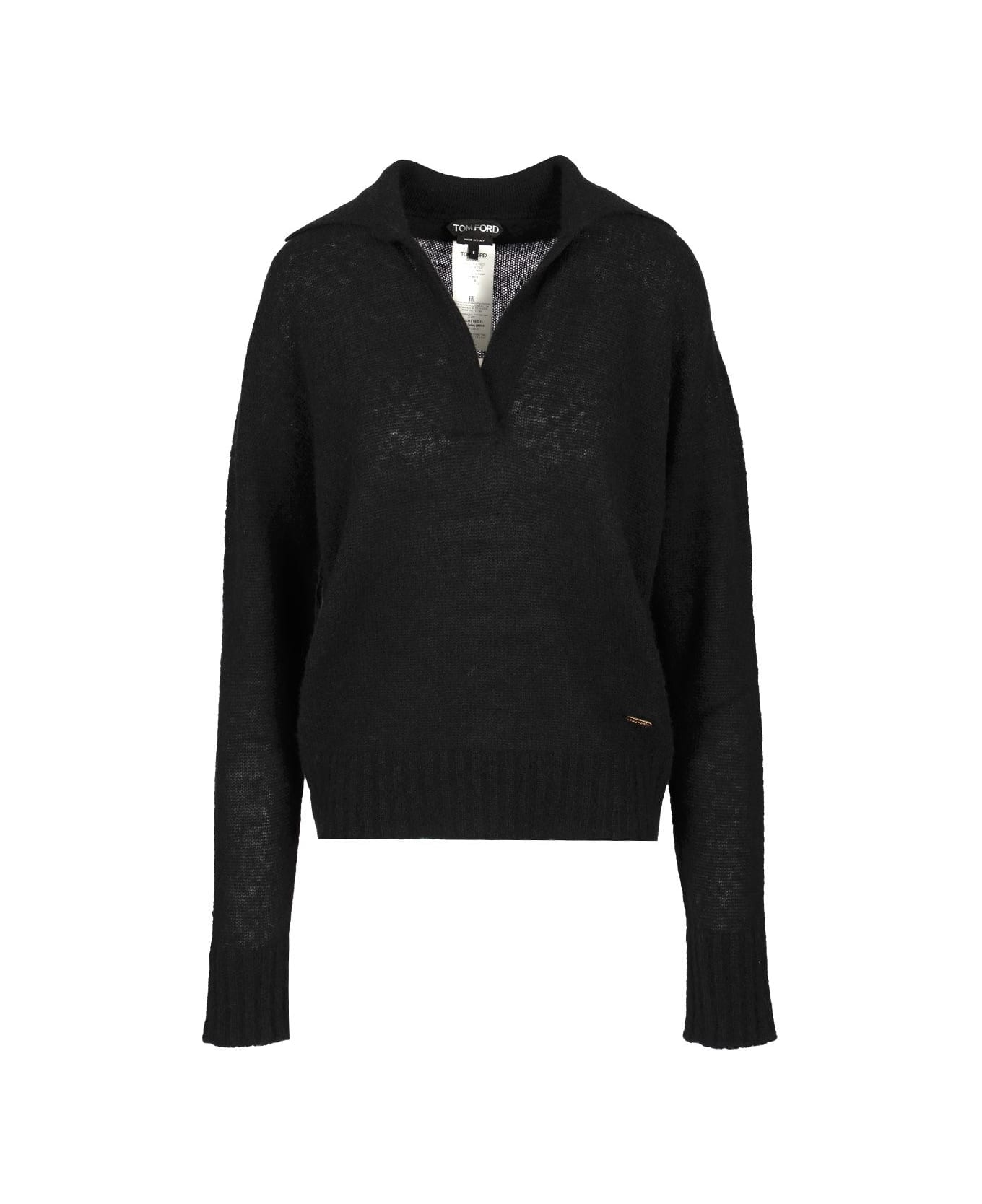 Tom Ford Wholegarment Cashmere Silk - 6gg Polo