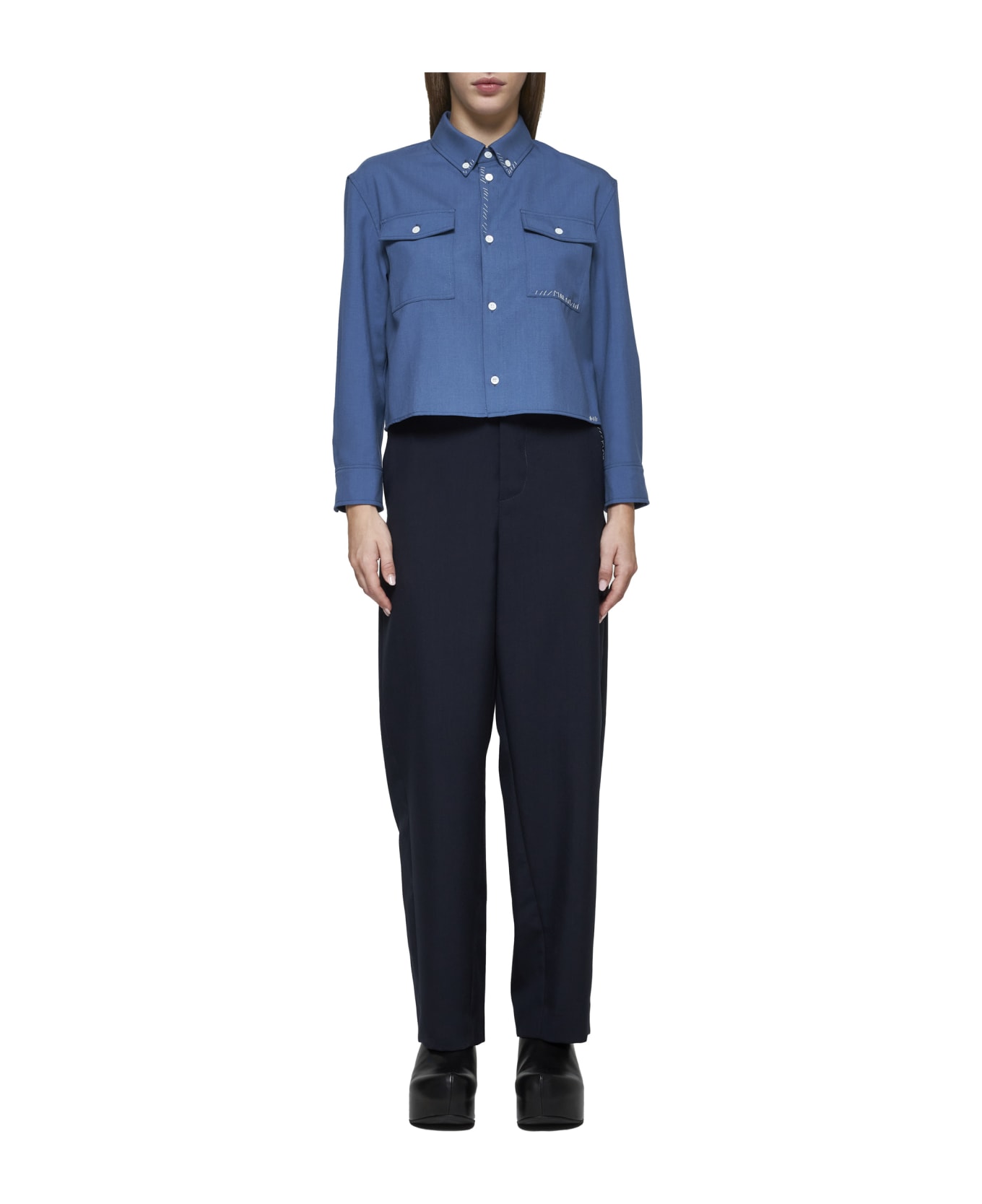 Marni Shirt - Sapphire blue