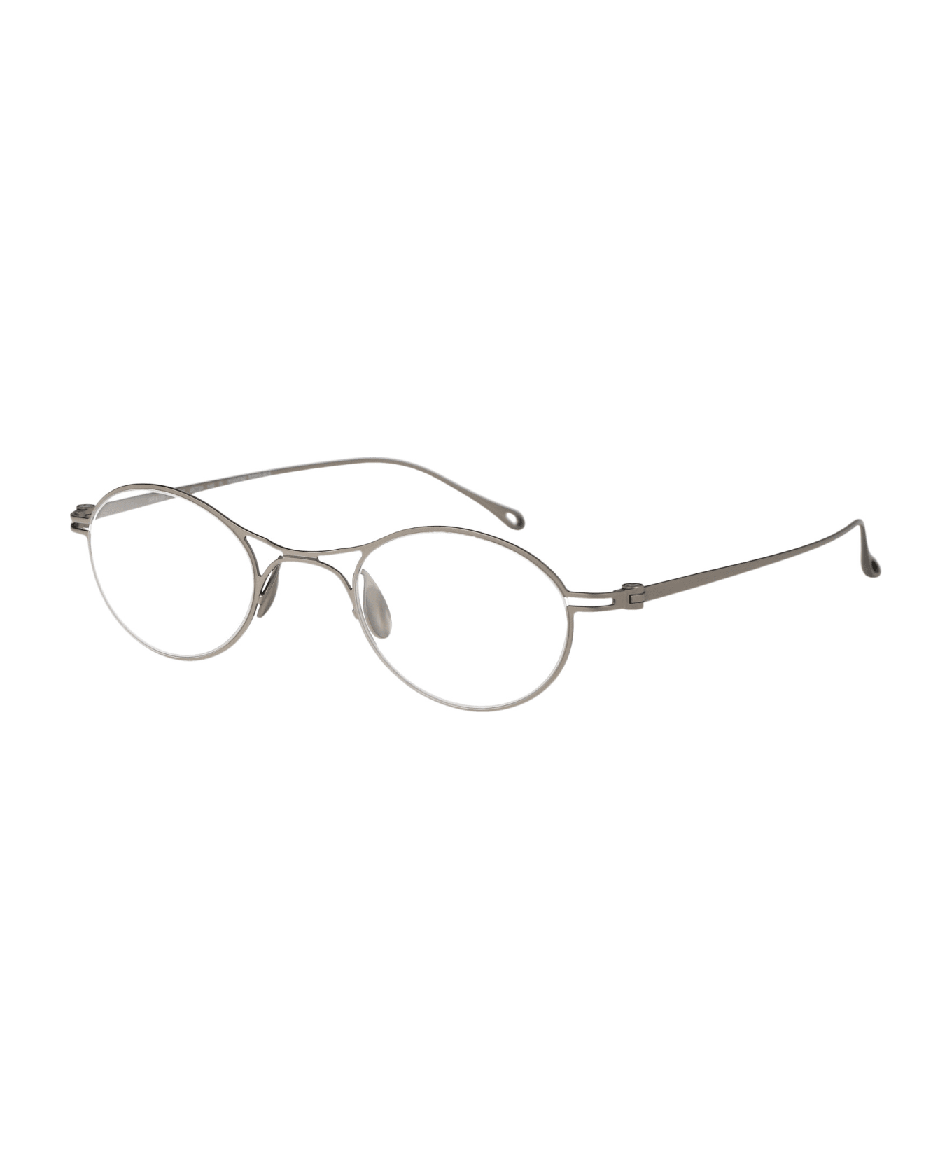Giorgio Armani 0ar5135t Glasses - 3346 Matte Silver アイウェア