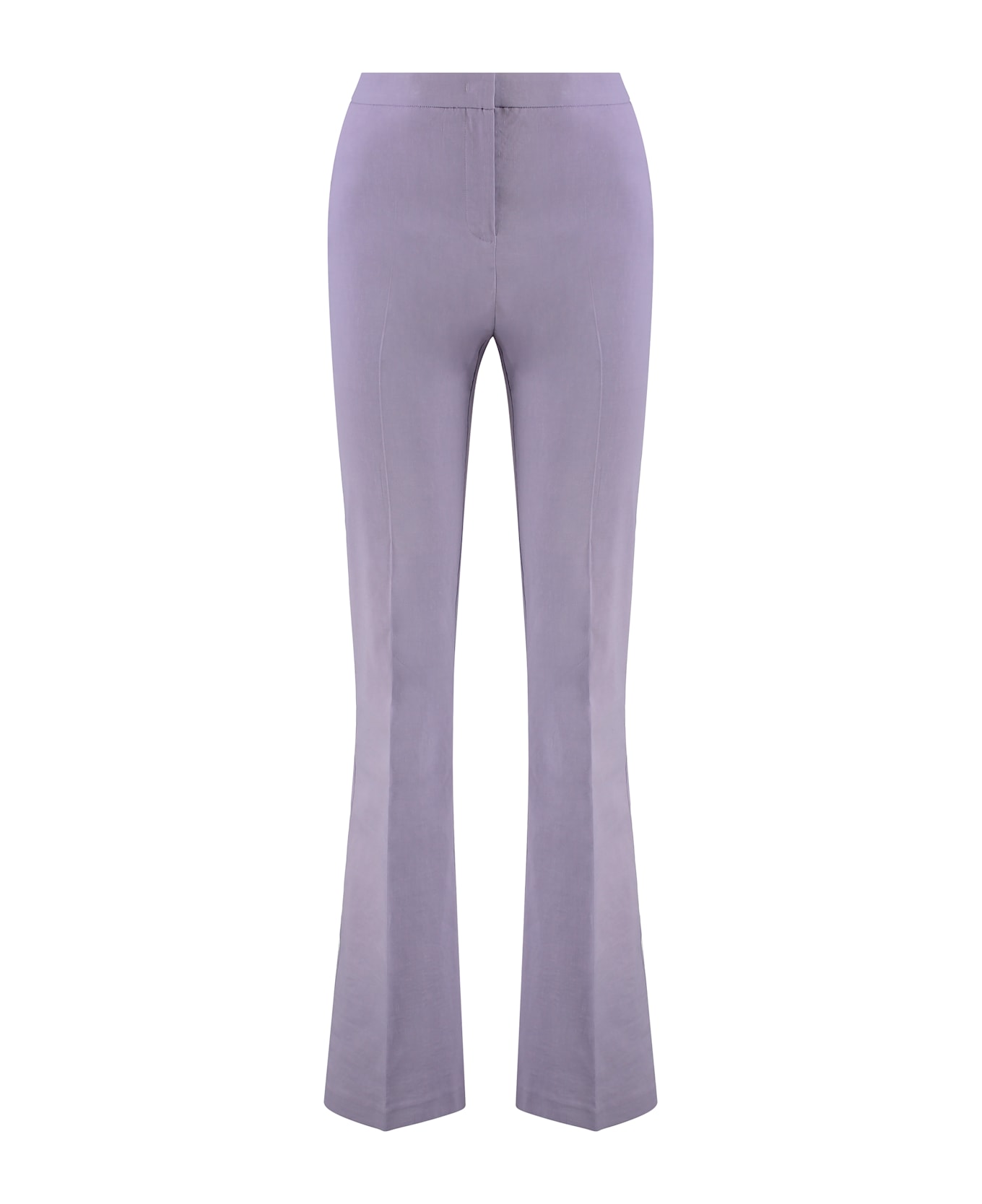 Pinko Linen Trousers - Lilac