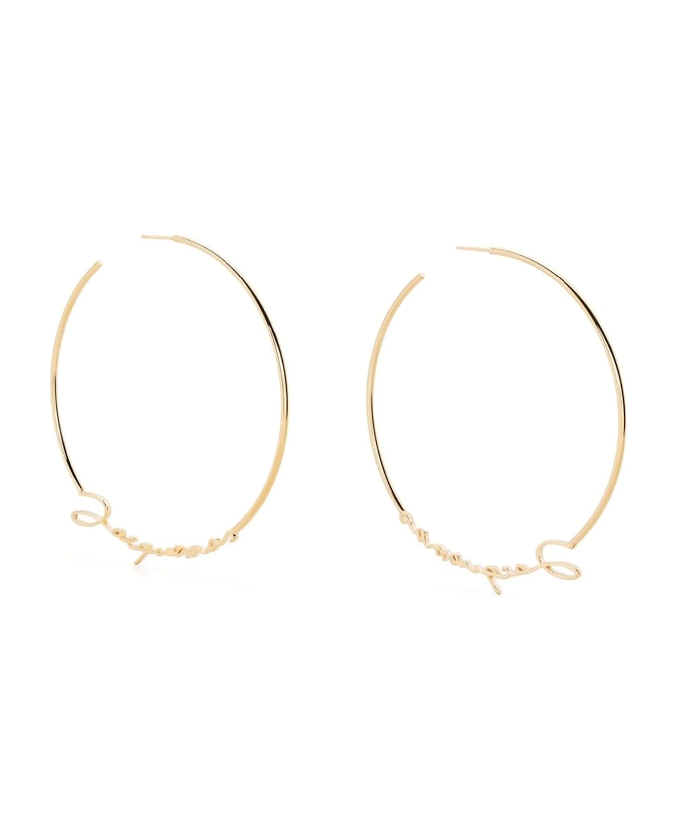 Jacquemus 
les Creoles Jacquemus
 Earrings - Gold