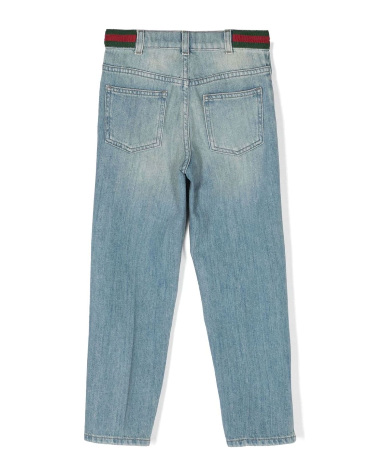 Gucci Kids Jeans Blue - Blue