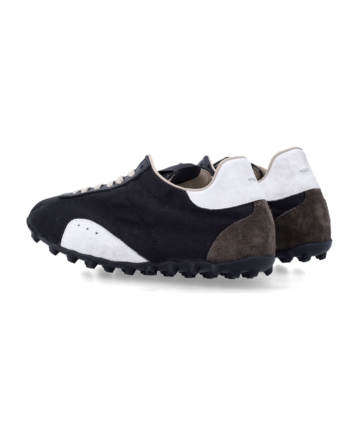 Maison Margiela Sprinters Woman
s Sneakers - BLACK WHITE