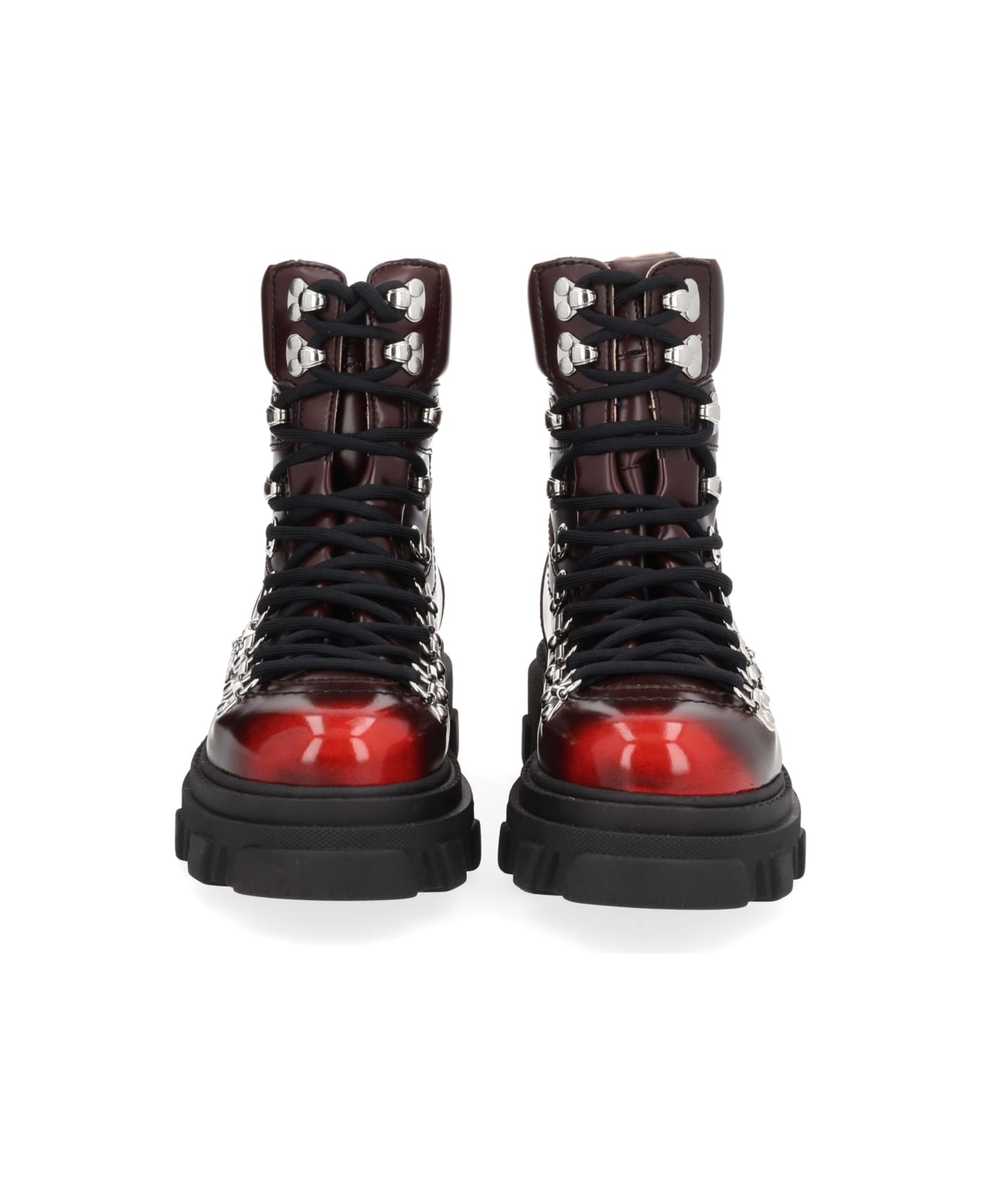 Ganni Hiking Boot - BORDEAUX