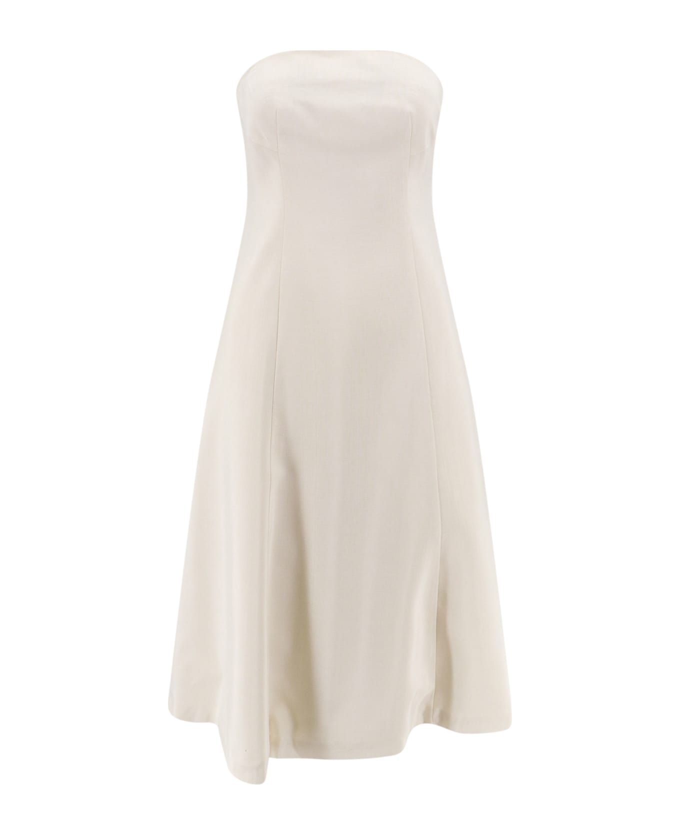 SEMICOUTURE Dress - White ワンピース＆ドレス