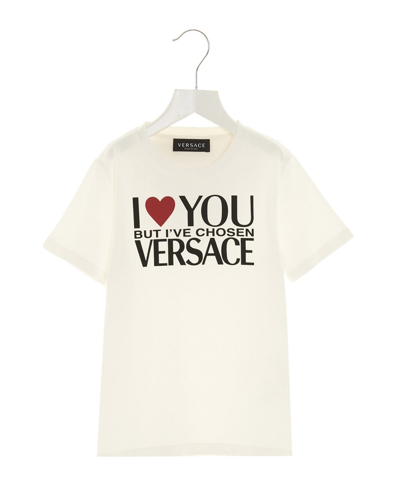 Versace 'i Love You Versace' T-shirt - White