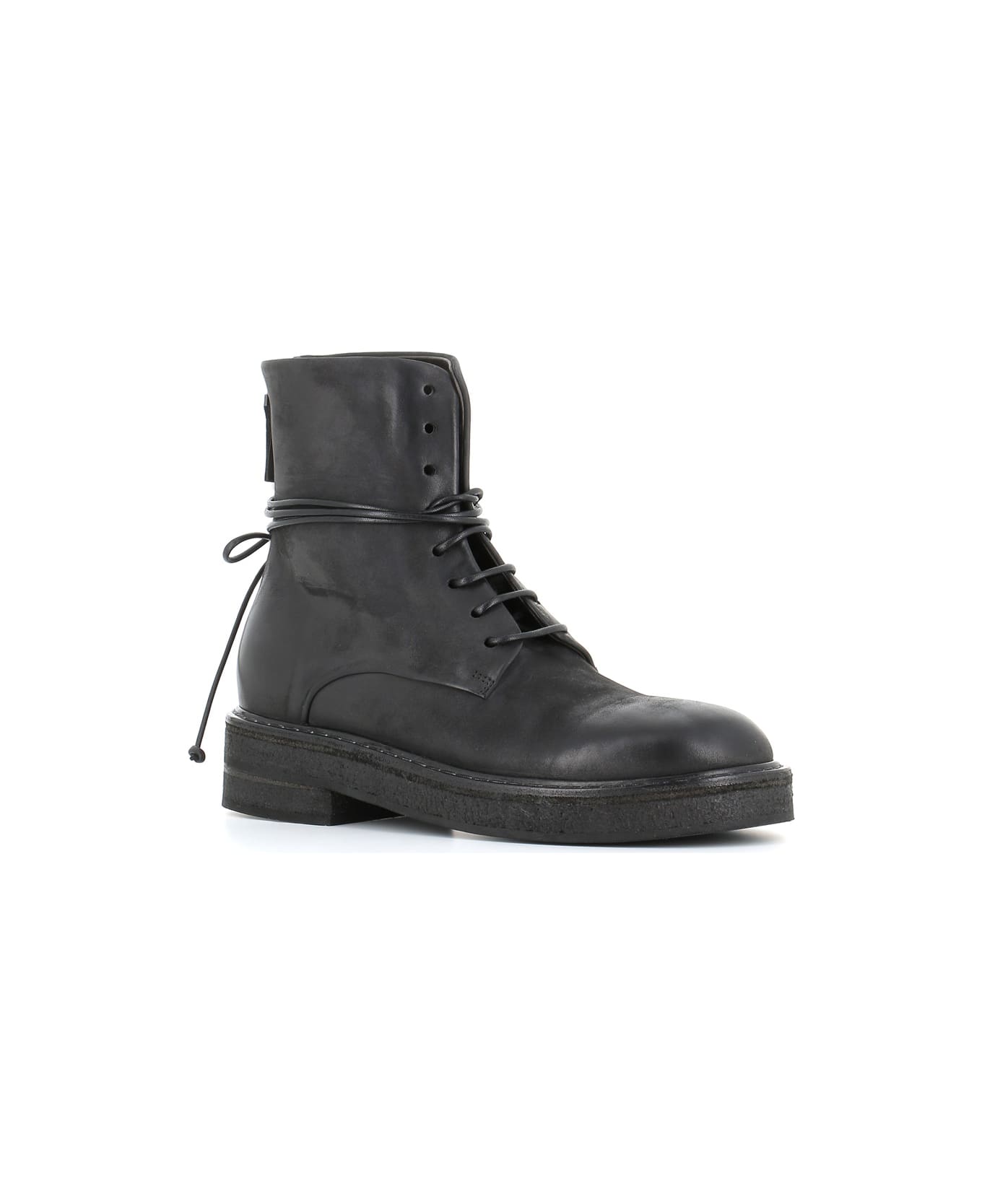 Marsell Lace-up Boots Parrucca - Black