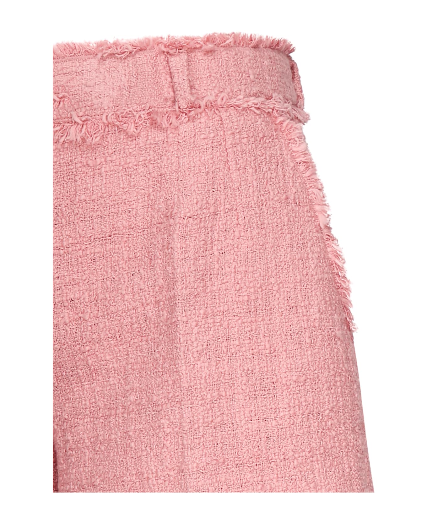 Dolce & Gabbana Tweed Shorts - Pink
