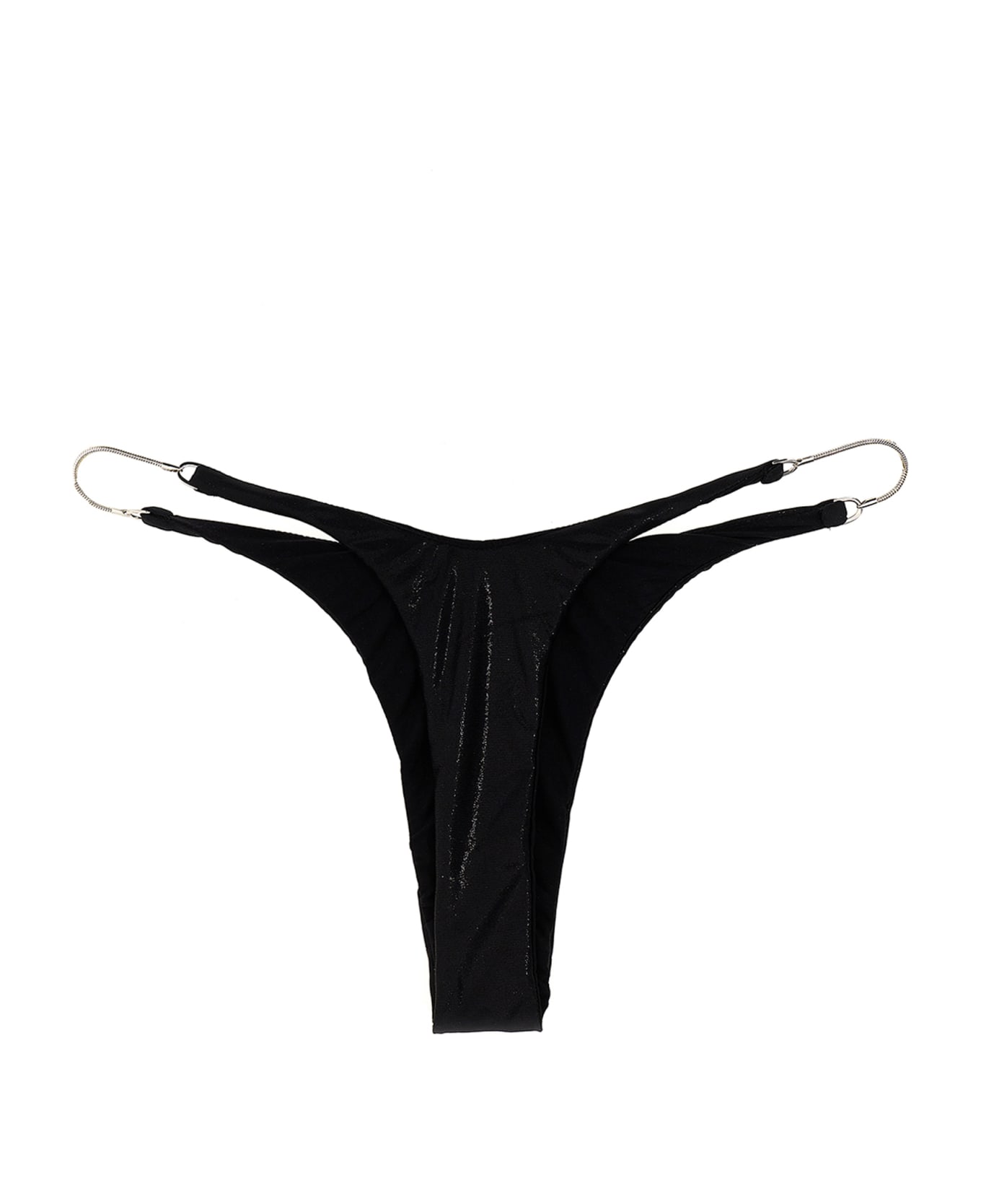Mugler Chain Bikini Briefs - Black  