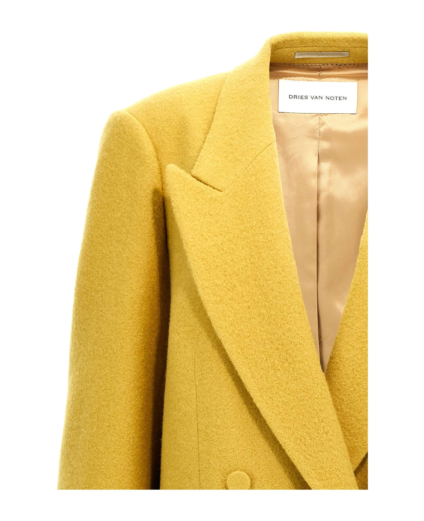 Dries Van Noten 'blink' Blazer - Yellow