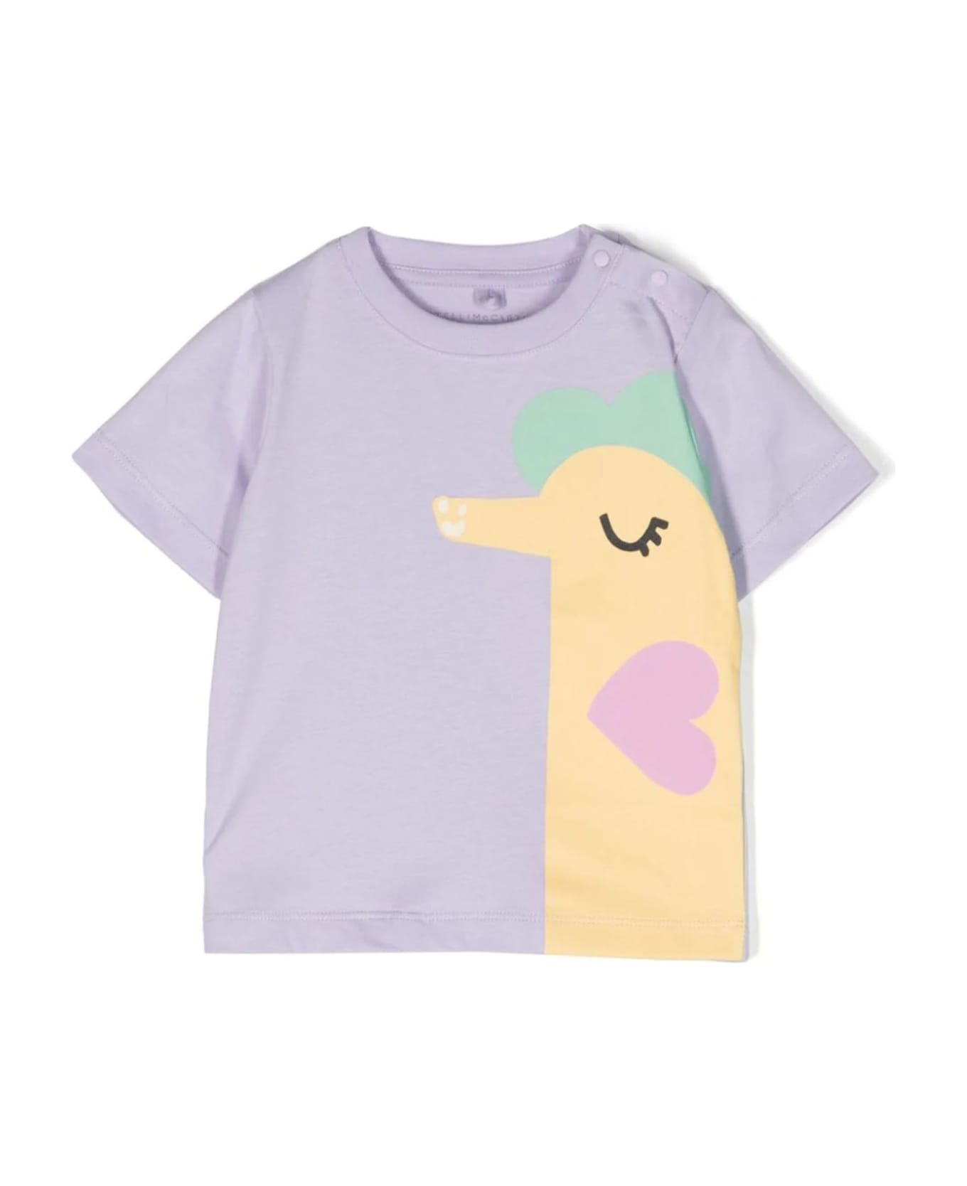 Stella McCartney Kids T-shirts And Polos Lilac - Lilac Tシャツ＆ポロシャツ