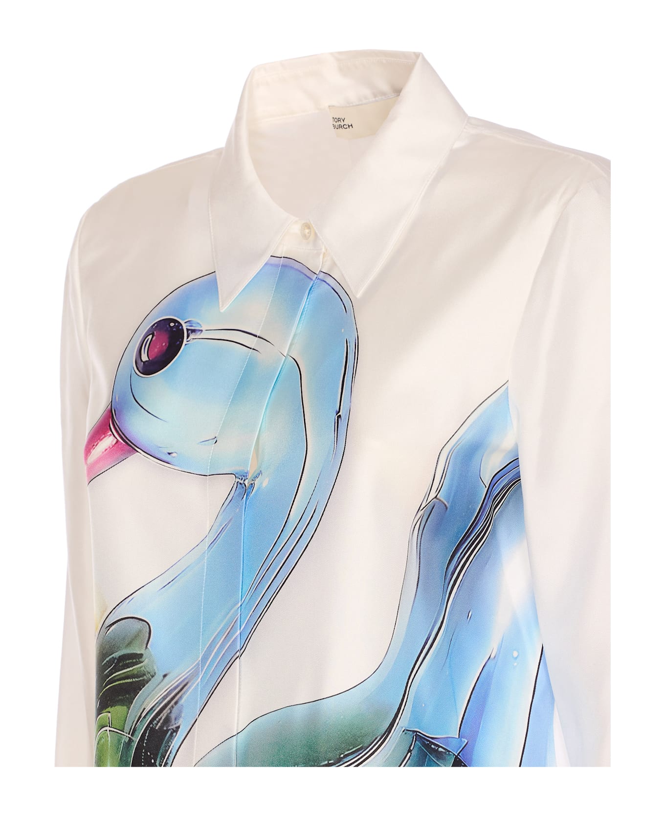 Tory Burch Silk Shirt - White