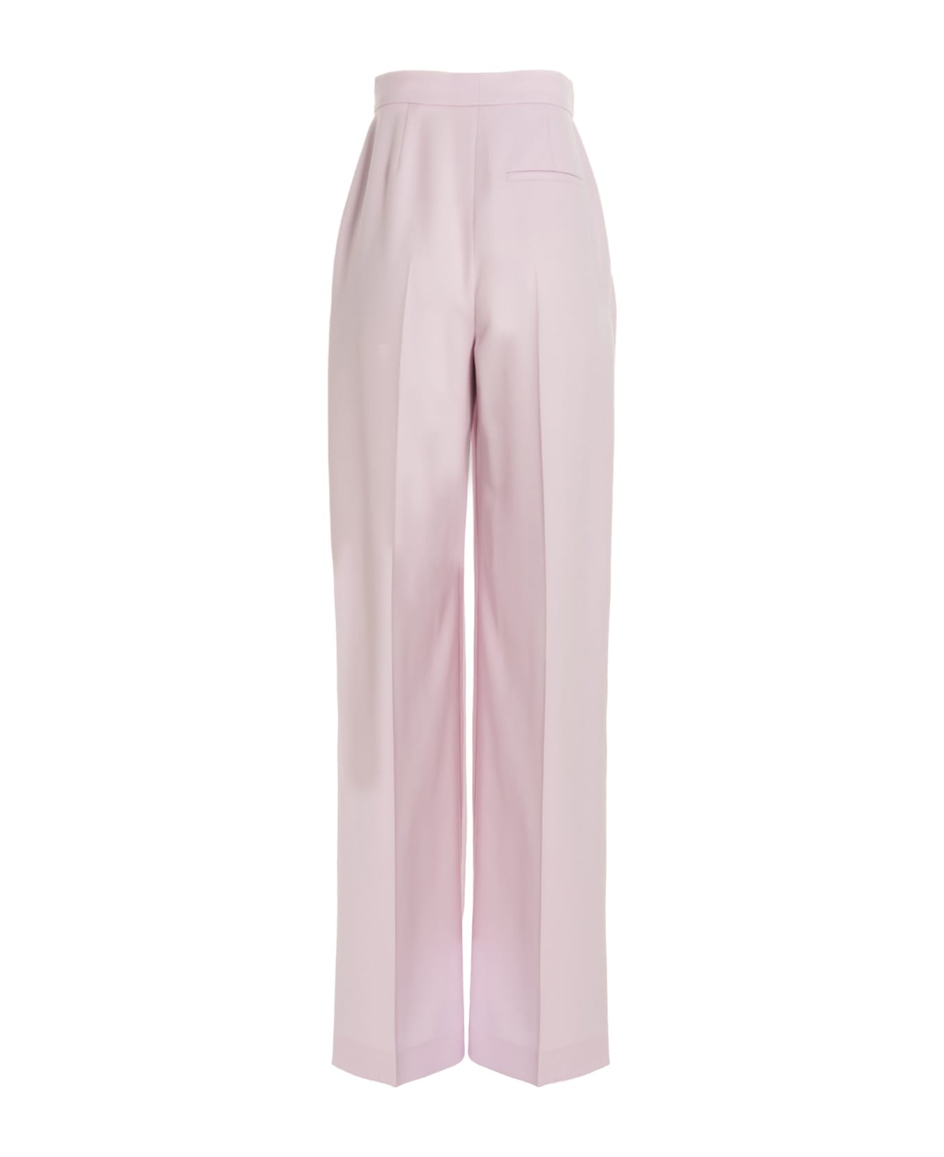 Alexander McQueen Pants With Front Pleats - Pink