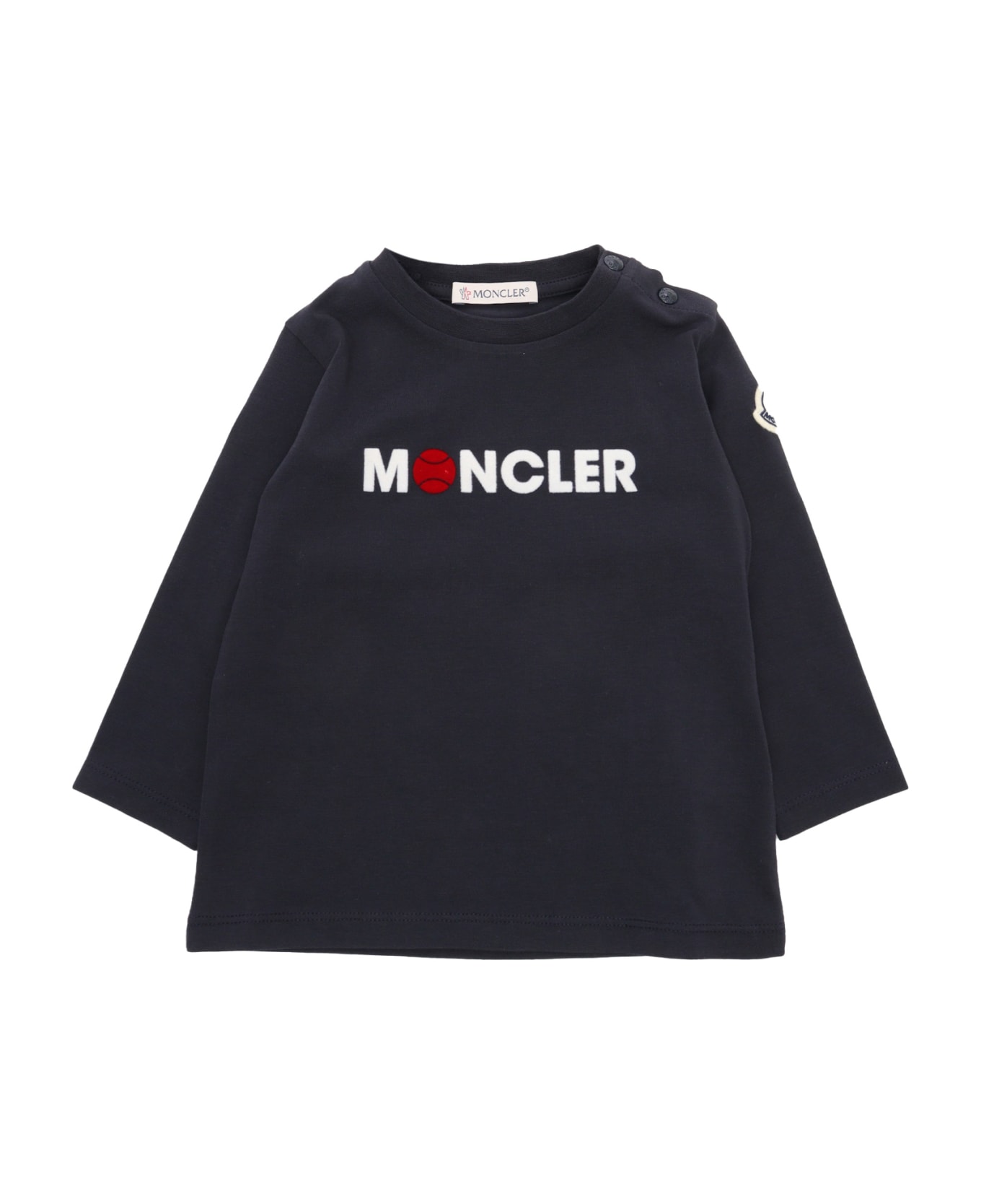 Moncler Sweatshirt For Children - BLUE