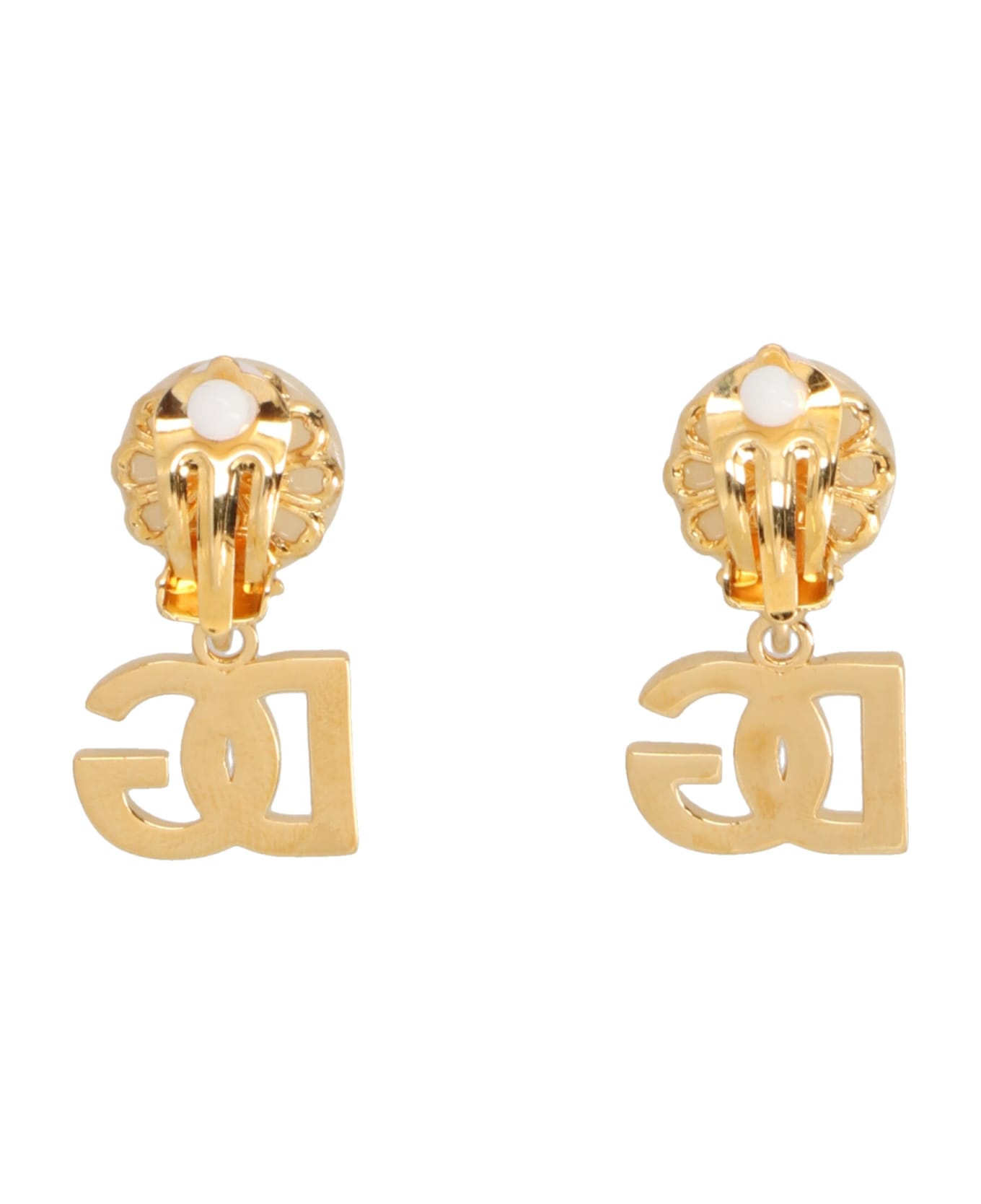 Dolce 
Gabbana Newton Dangle Earrings - Gold