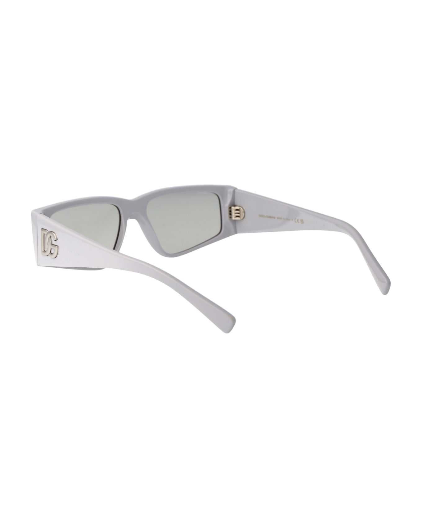 Dolce & Gabbana Eyewear 0dg4453 Sunglasses - 341887 Light Grey サングラス