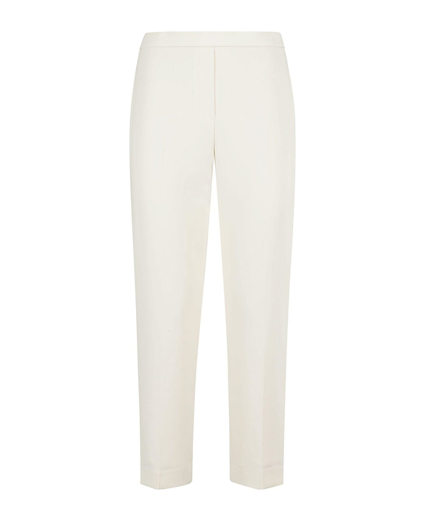 Theory Treeca Pull-on Tailored Pants - NEUTRALS