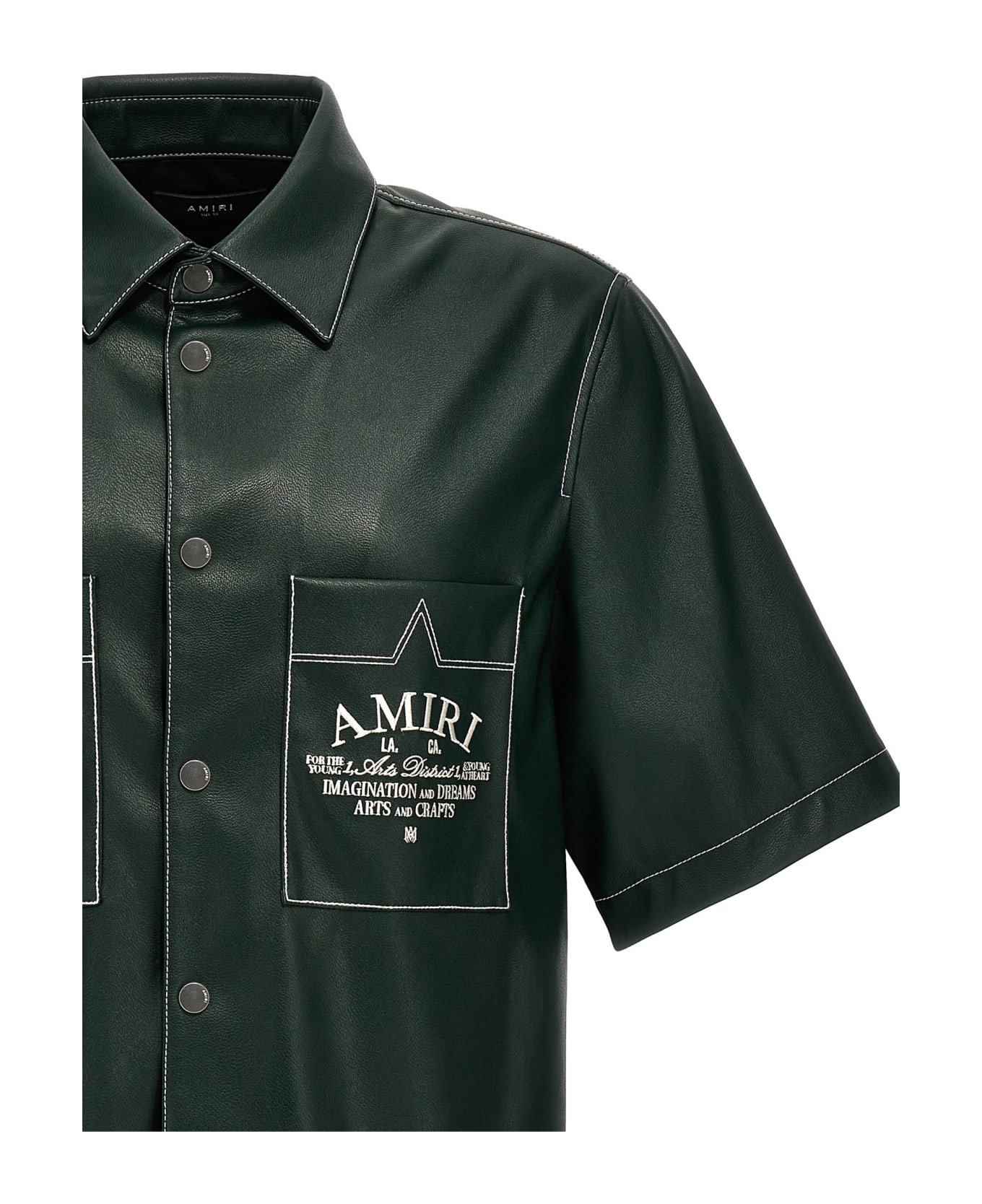 AMIRI 'amiri Arts District Camp' Shirt - Green シャツ