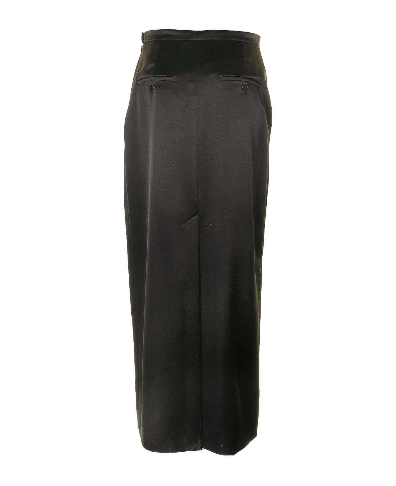 Lanvin Long Black Skirt - BLACK スカート