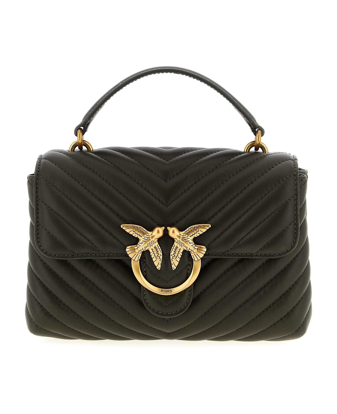 Pinko 'mini Lady Love Puff' Handbag - Green