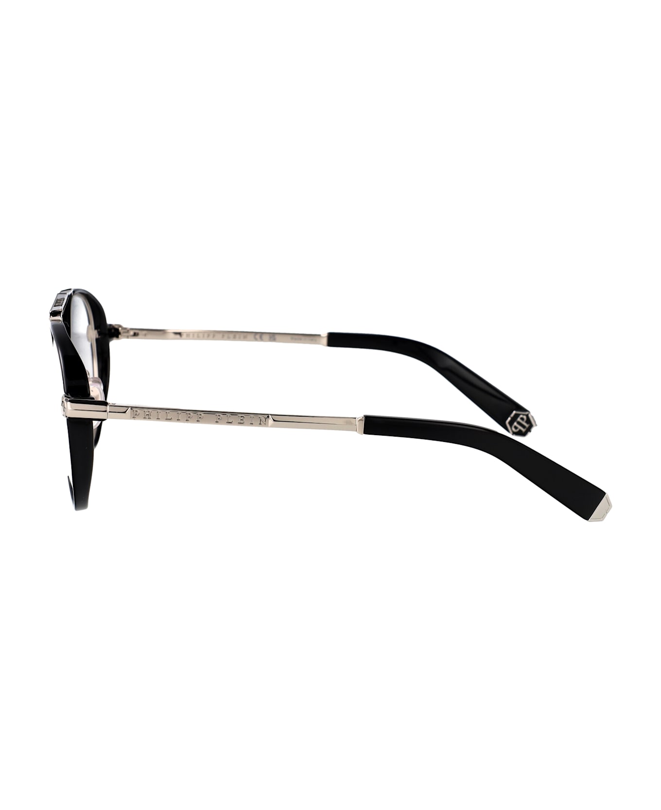 Philipp Plein Plein Light Glasses - SILVER BLACK アイウェア