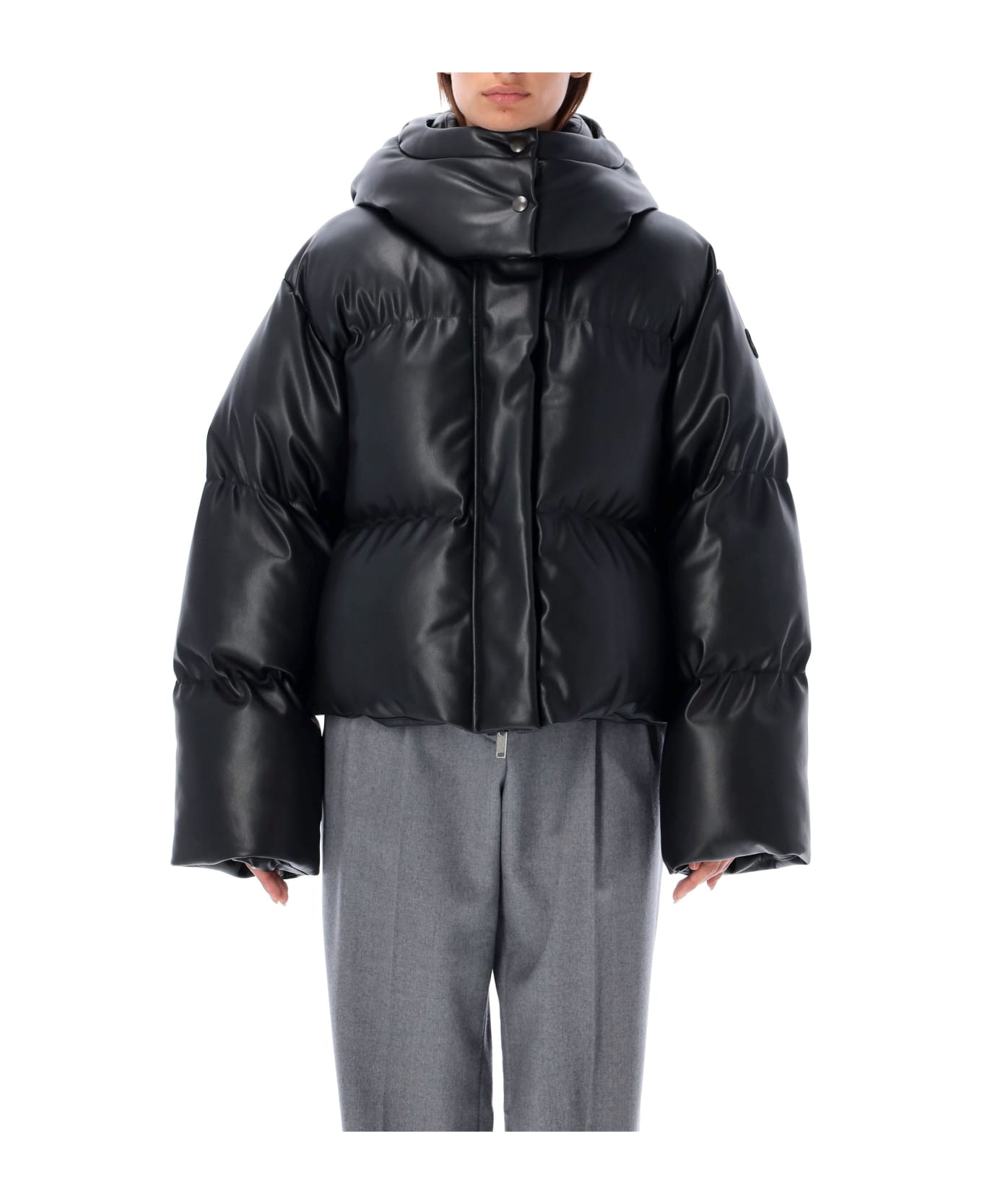 Stella McCartney Eco Nappa Down Jacket - BLACK