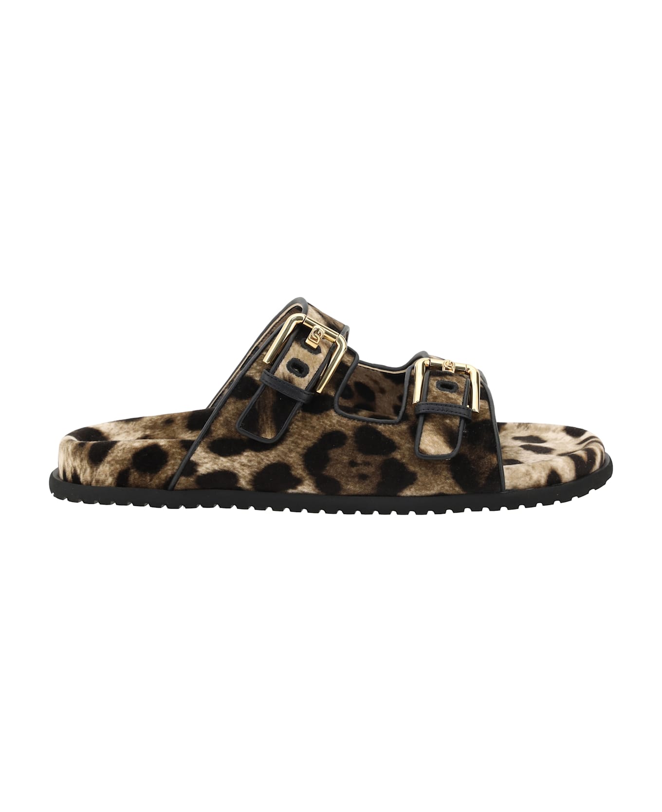 Dolce & Gabbana Animal Print Sandals - LEONEW サンダル
