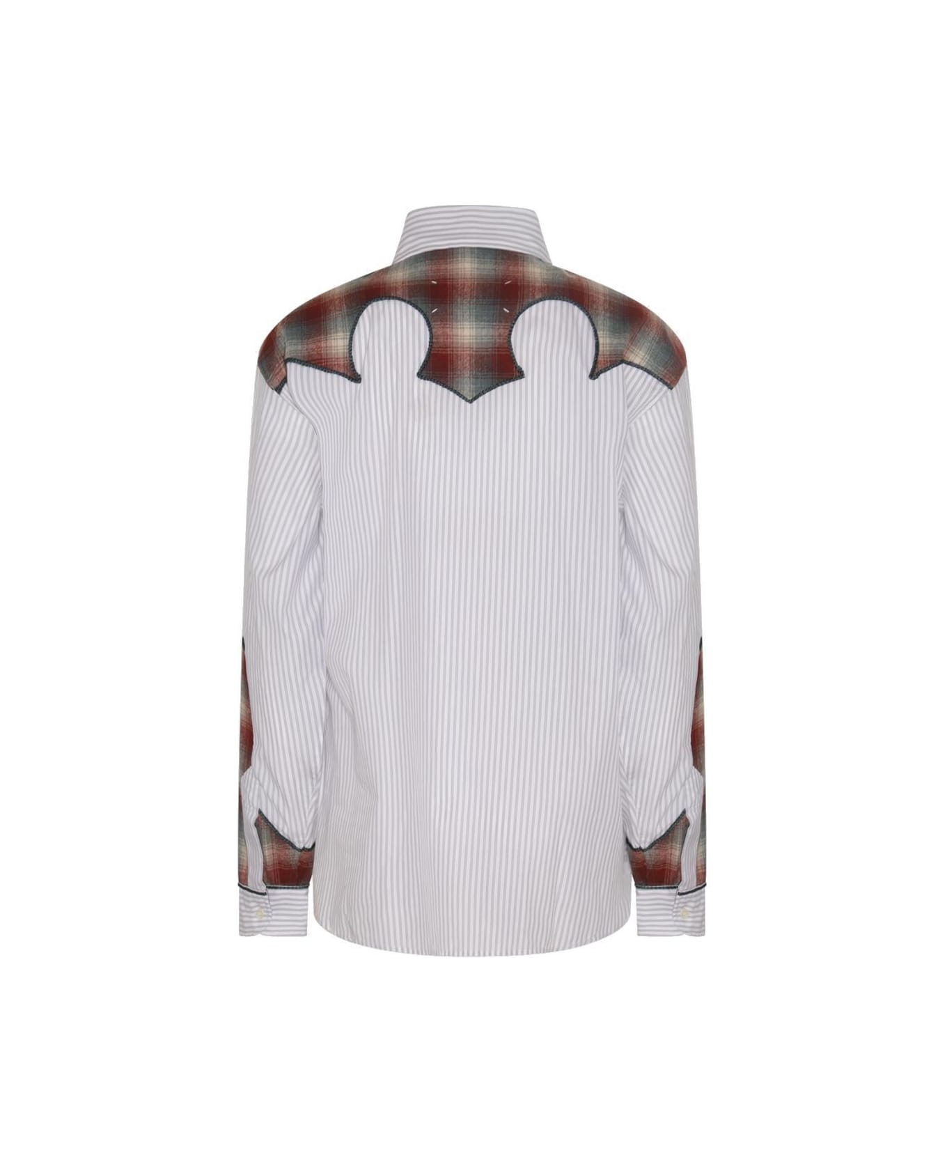 Maison Margiela Panelled Buttoned Shirt