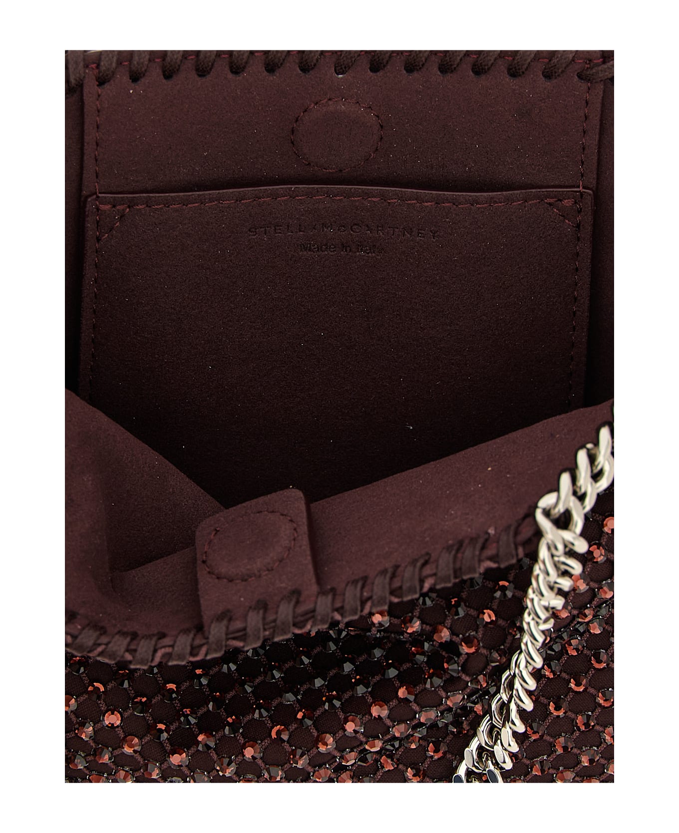 Stella McCartney 
falabella Nano
 Handbag - Bordeaux
