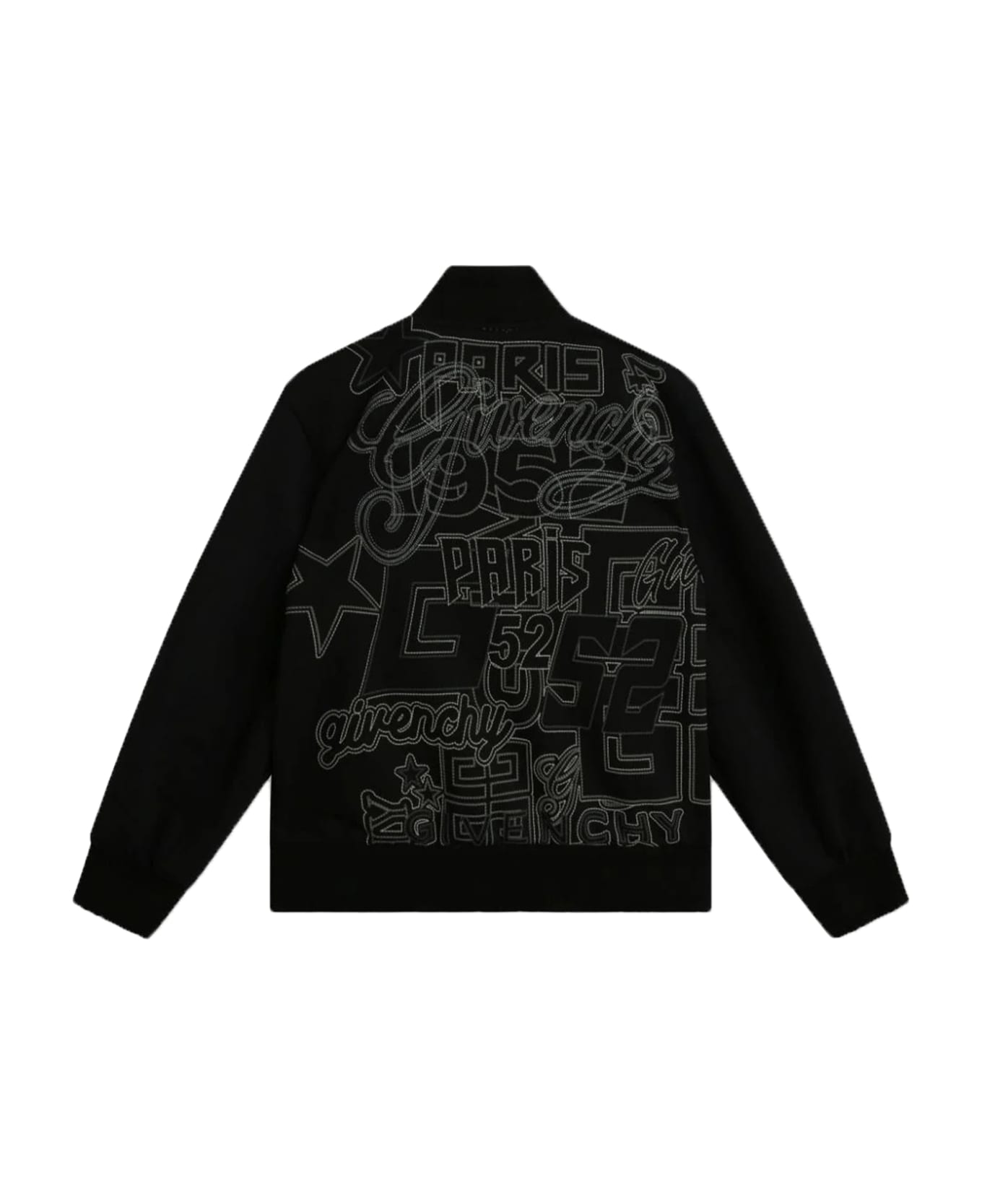Givenchy Bomber Jacket With Embroidery - Back コート＆ジャケット