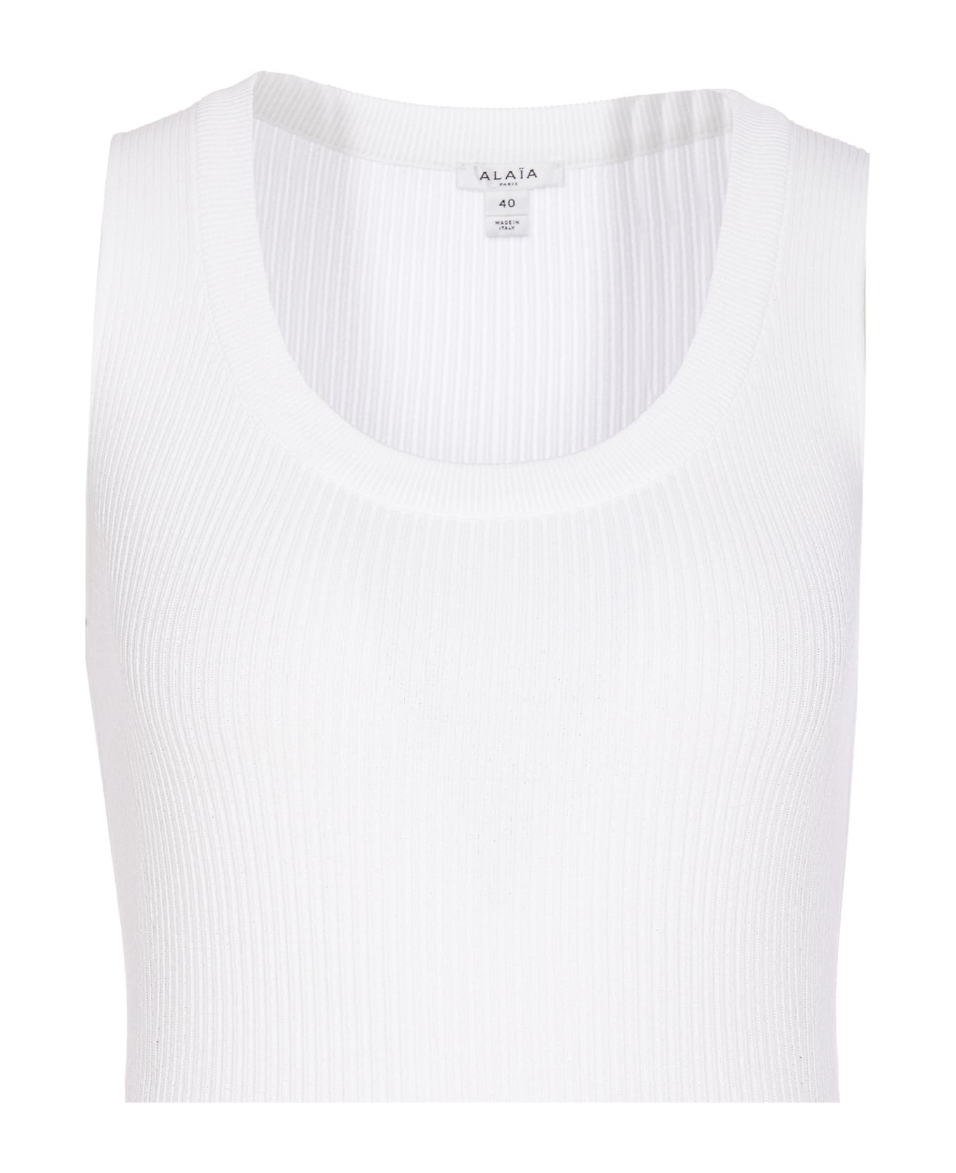 Alaia Tank Body - White