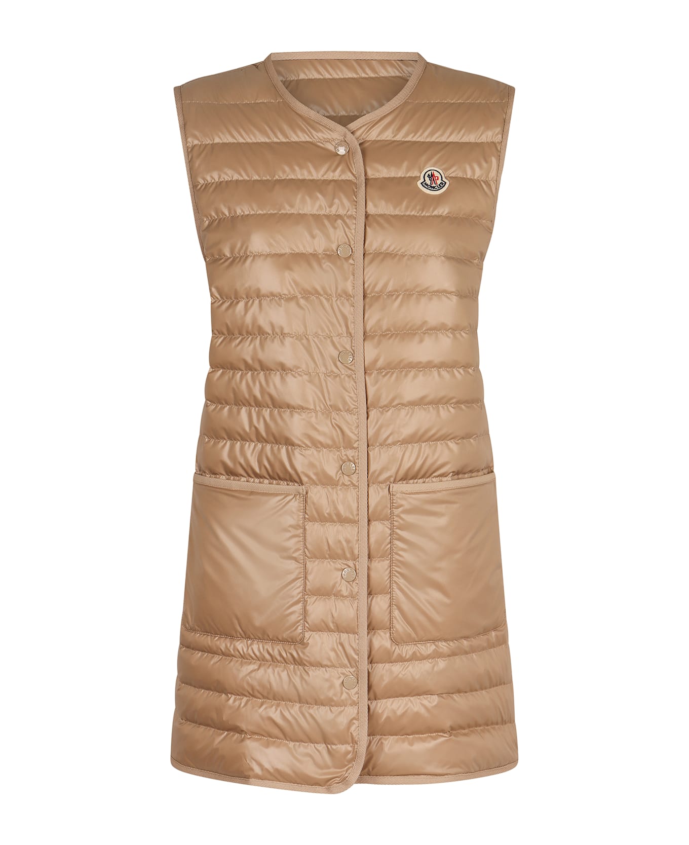 Moncler Meudon Techno Fabric Jacket - Beige
