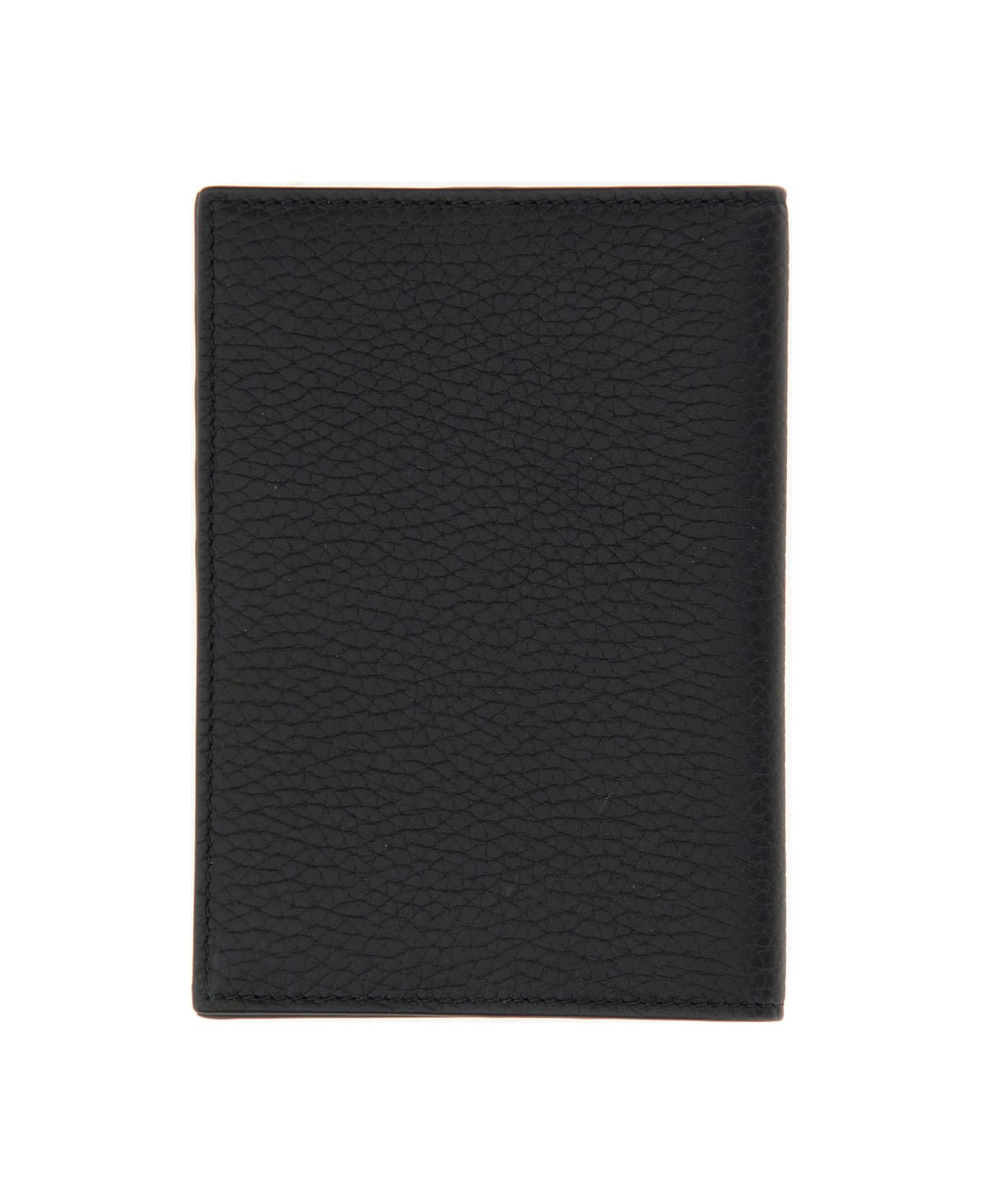 Dolce & Gabbana Leather Passport Holder - BLACK 財布
