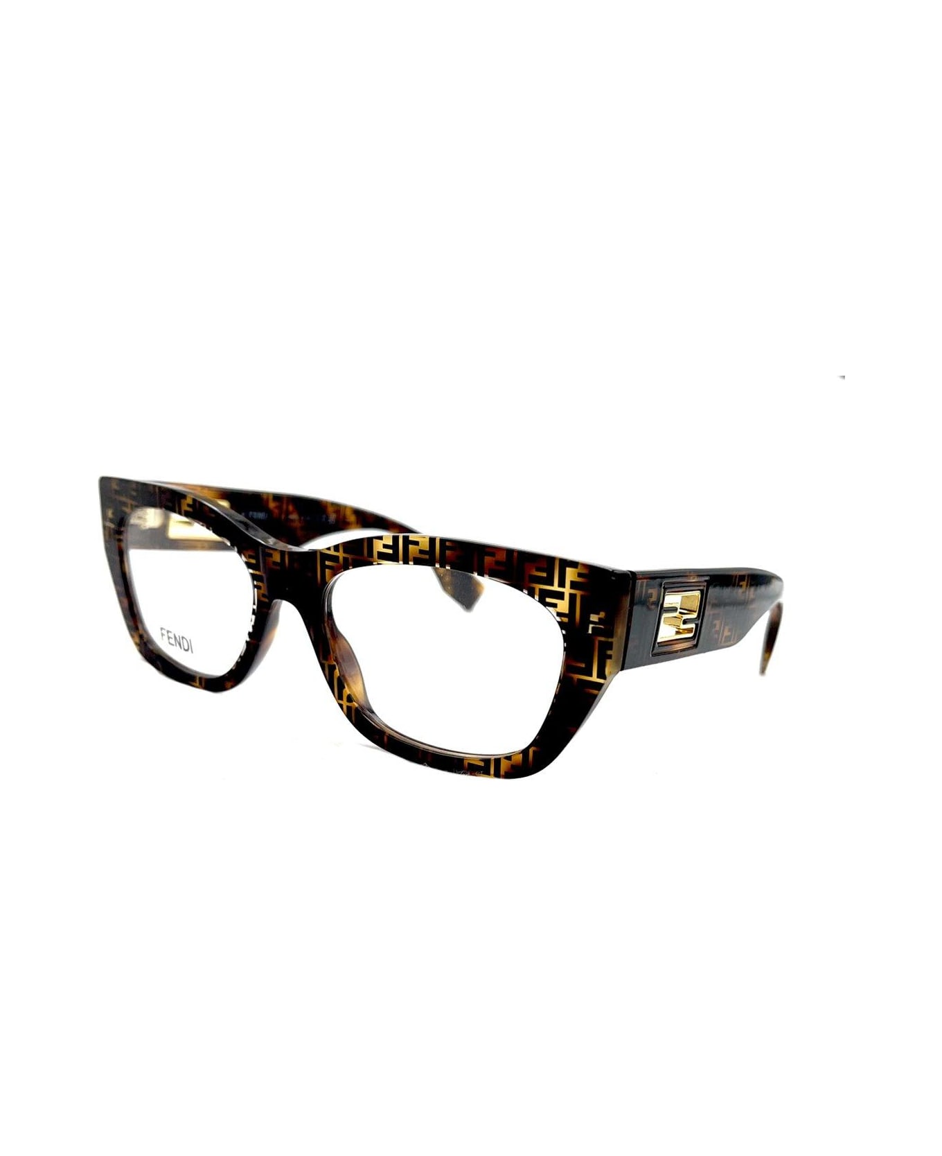 Fendi Eyewear Butterfly Frame Glasses - 055
